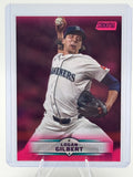 2025 Stadium Club Logan Gilbert #158 Pink Foil Seattle Mariners Near Mint