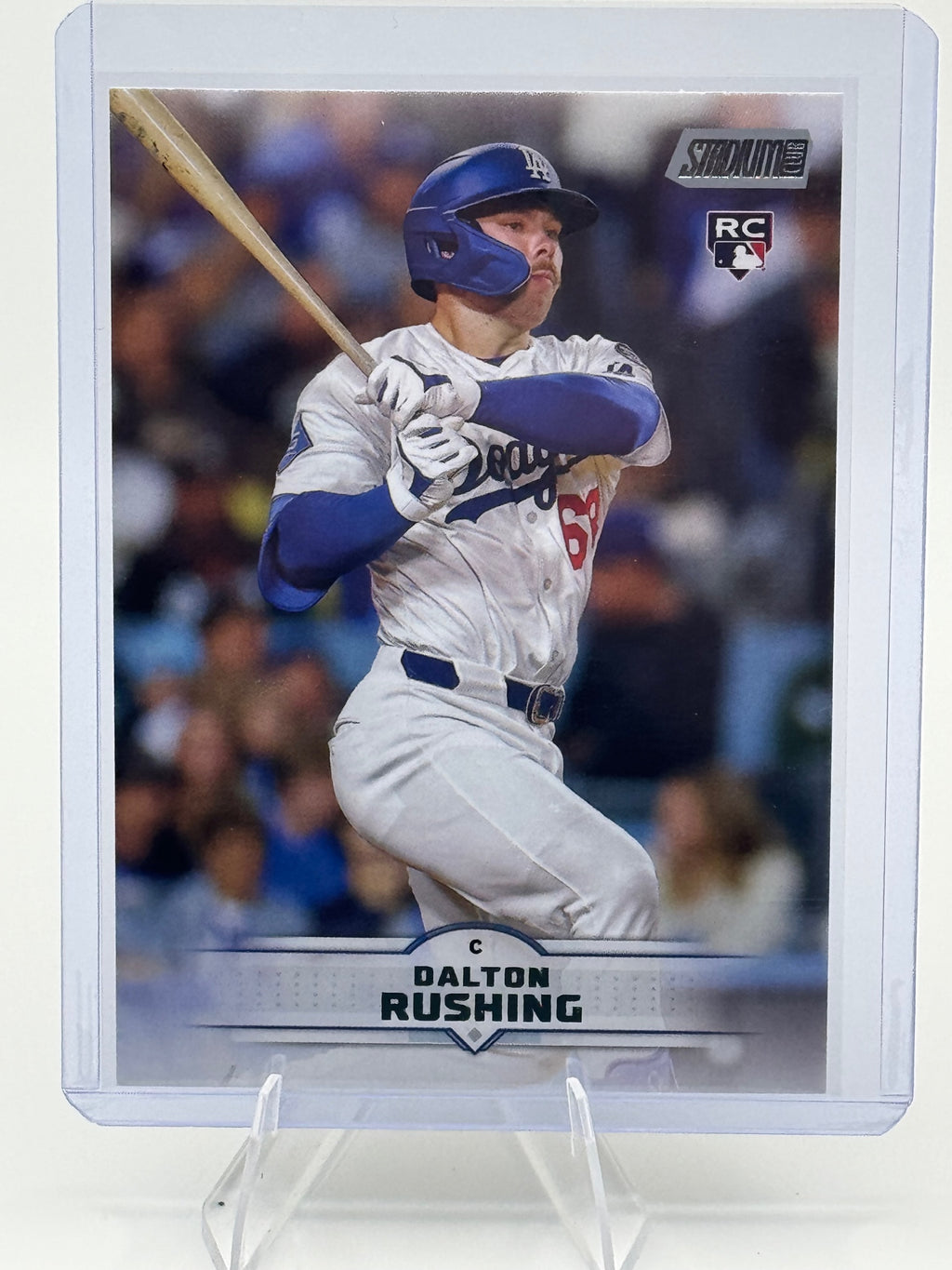 2025 Stadium Club Dalton Rushing #154 Los Angeles Dodgers Near Mint or Better