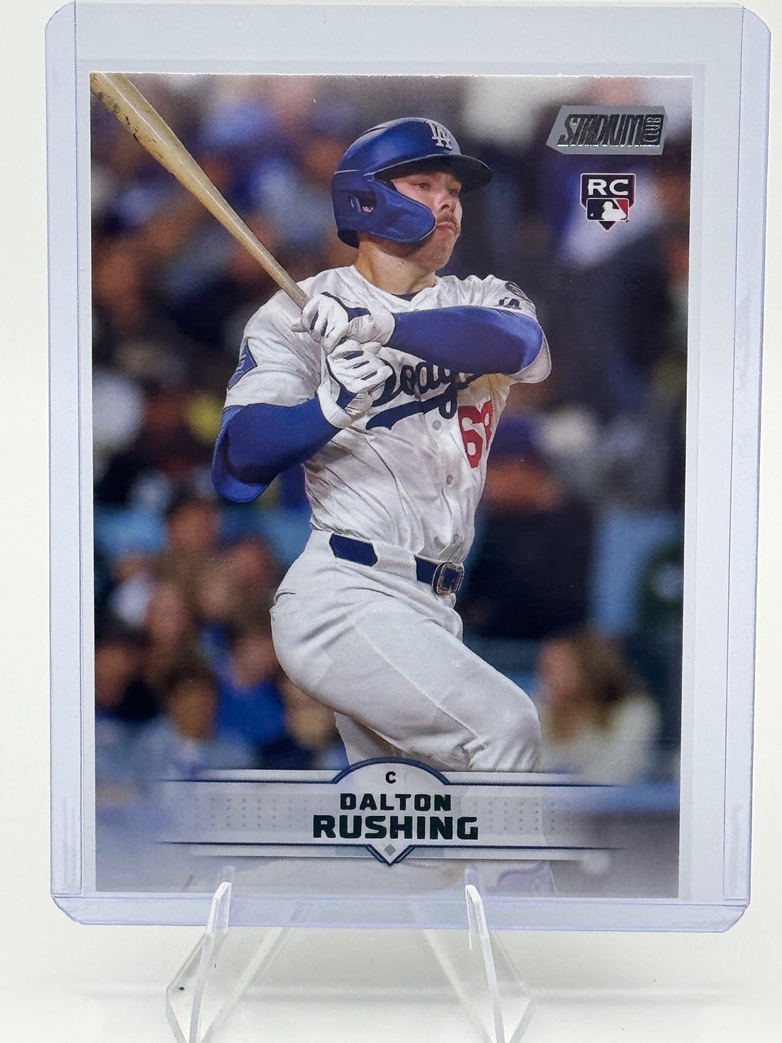 2025 Stadium Club Dalton Rushing #154 Los Angeles Dodgers Near Mint or Better