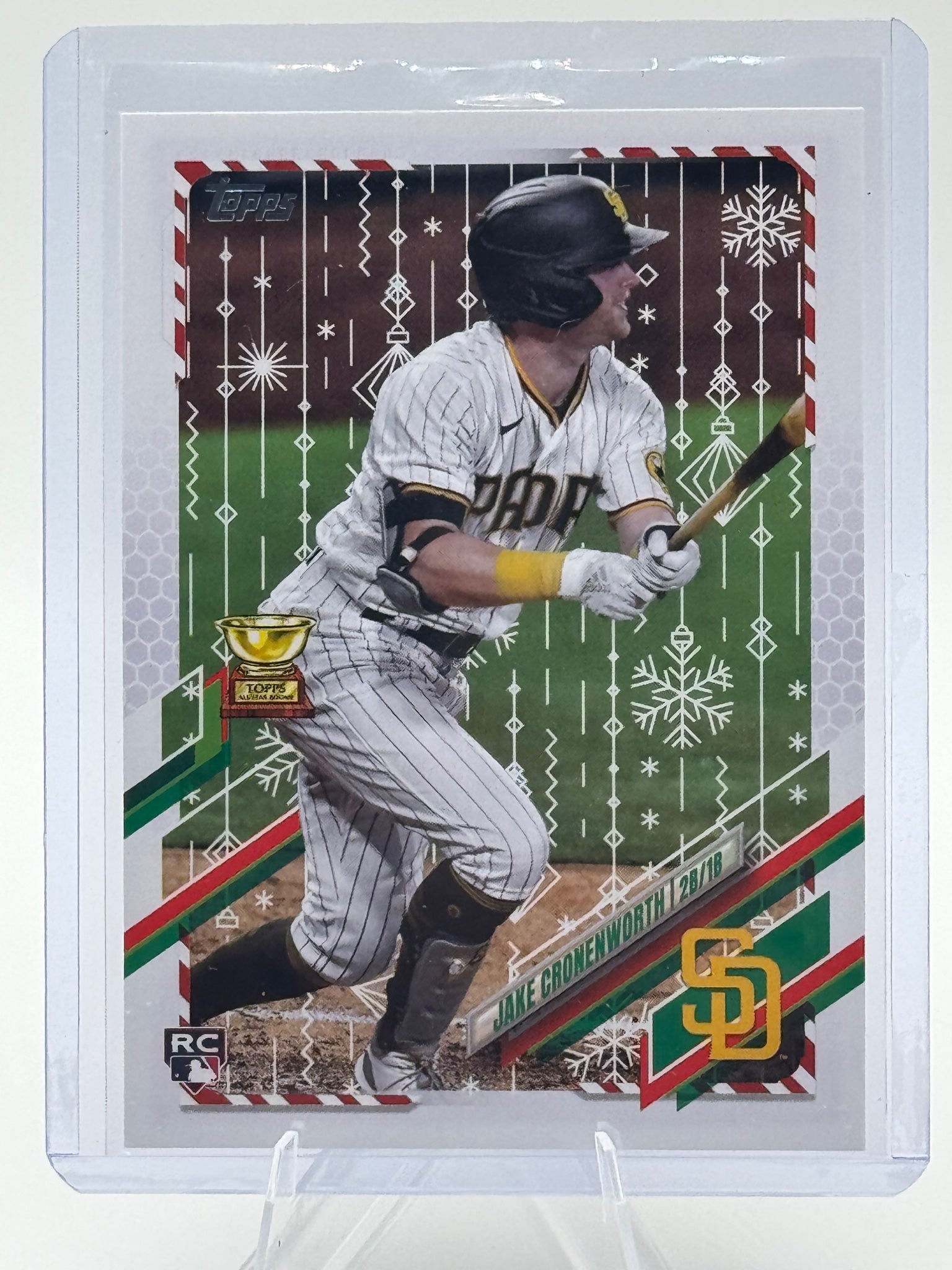 2021 Topps Holiday Jake Cronenworth #HW110 San Diego Padres Near Mint or Better