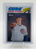 2026 Topps Heritage Owen Caissie #88 Chrome Chicago Cubs Near Mint or Better