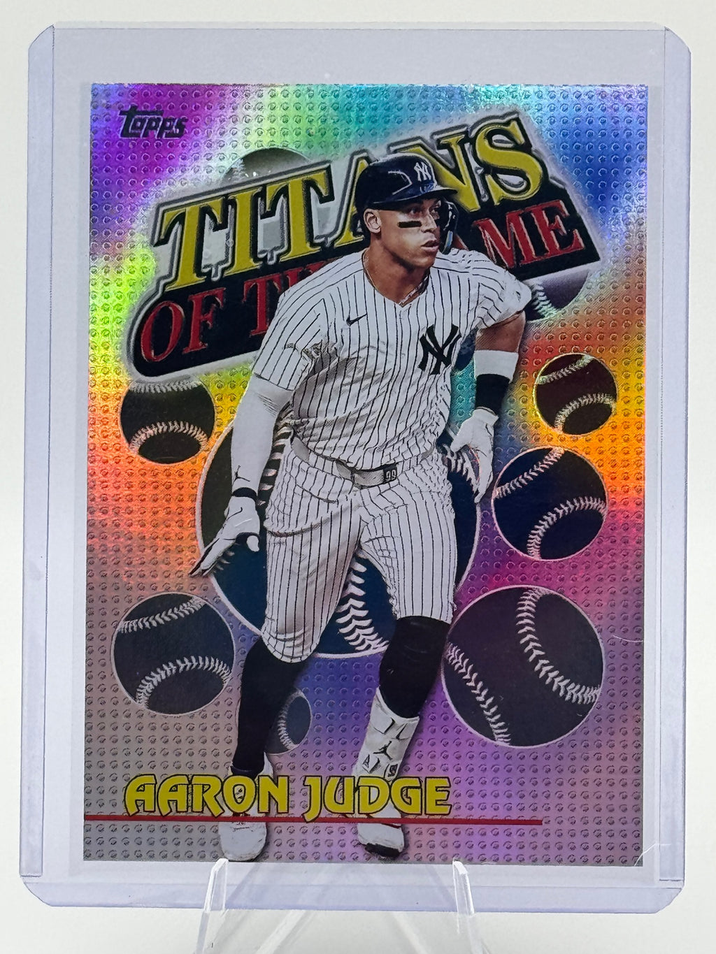 2026 Topps Aaron Judge #TOG-3 Titans of the Game New York Yankees Near Mint
