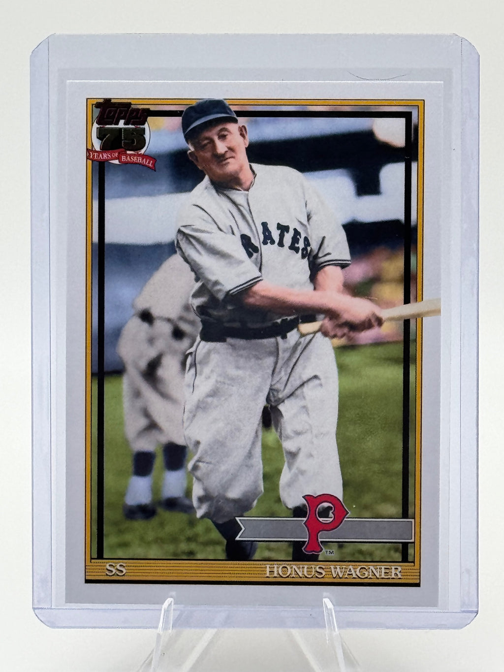 2026 Topps Honus Wagner #91B2-37 1991 Pittsburgh Pirates Near Mint