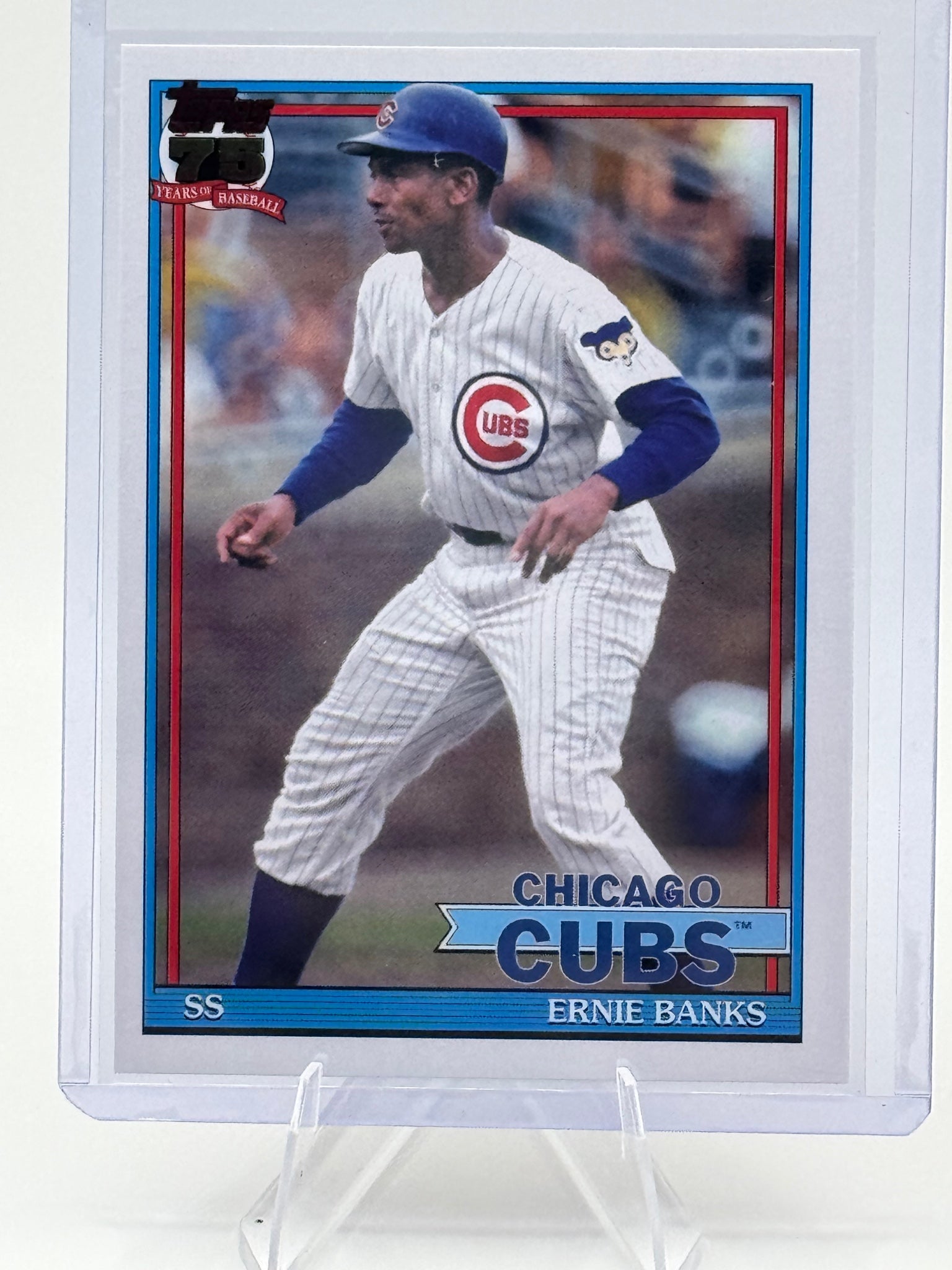 2026 Topps Ernie Banks #91B2-28 1991 Chicago Cubs Near Mint