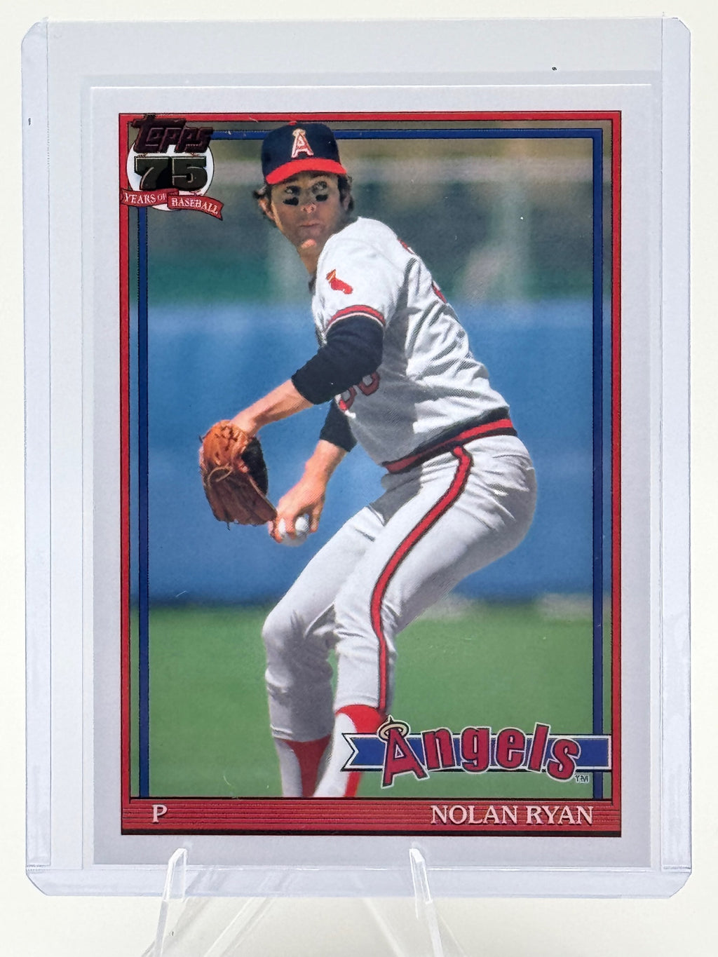 2026 Topps Nolan Ryan #91B2-36 1991 California Angels Near Mint