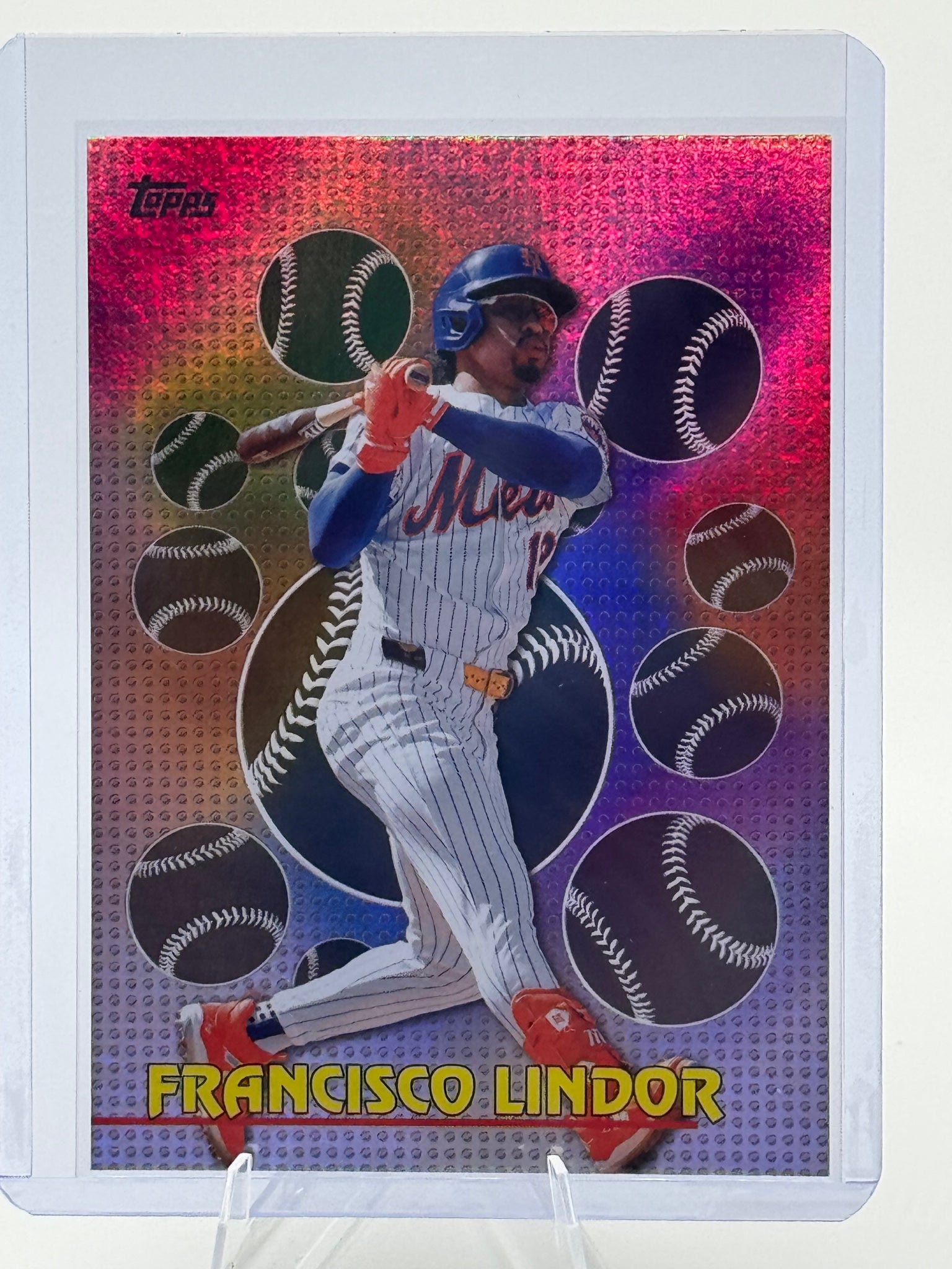 2026 Topps Francisco Lindor #TOG-32 Titans of the Game New York Mets Near Mint