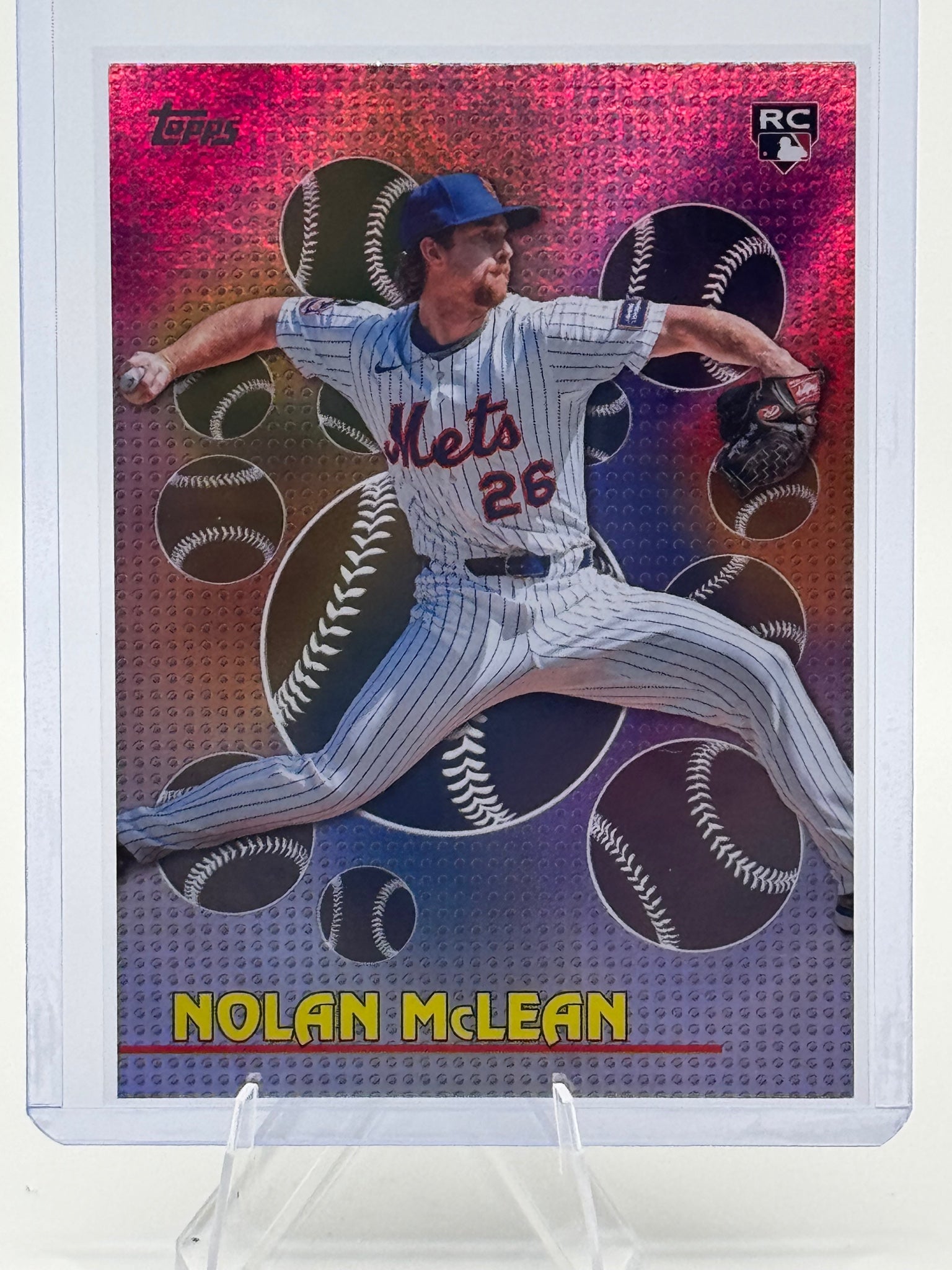 2026 Topps Nolan McLean #TOG-33 Titans of the Game New York Mets Near Mint
