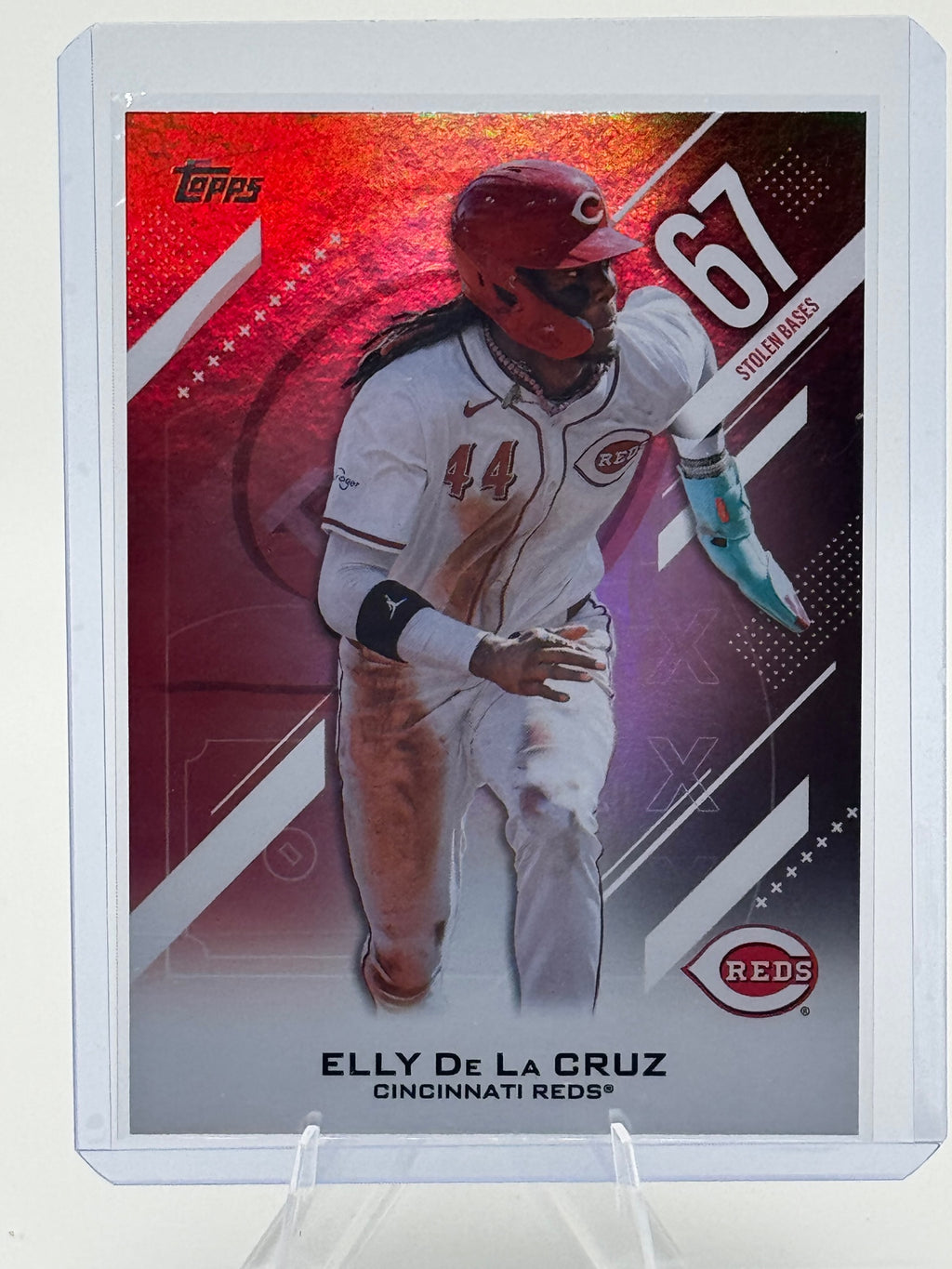 2026 Topps Elly De La Cruz #CN-11 Crooked Numbers Cincinnati Reds Near Mint