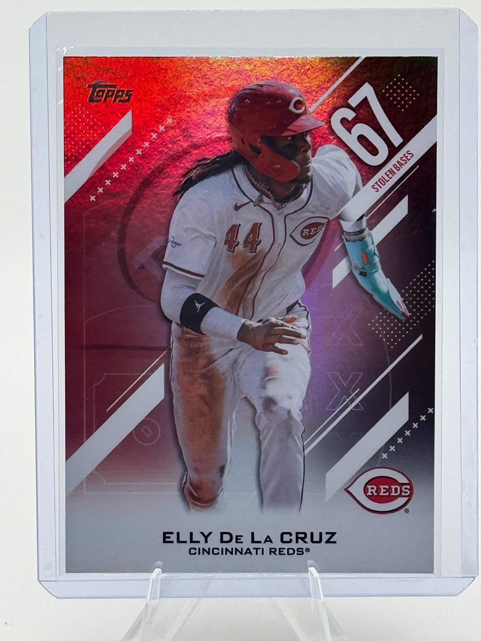 2026 Topps Elly De La Cruz #CN-11 Crooked Numbers Cincinnati Reds Near Mint