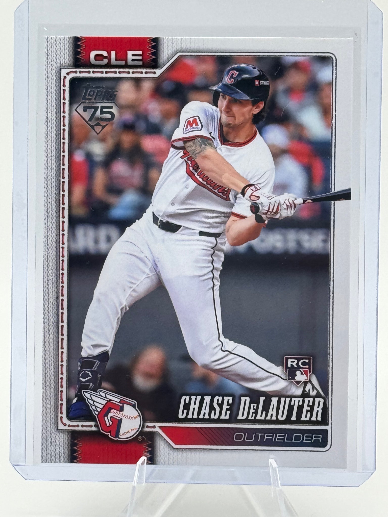 2026 Topps Chase DeLauter #458 Cleveland Guardians Near Mint or Better