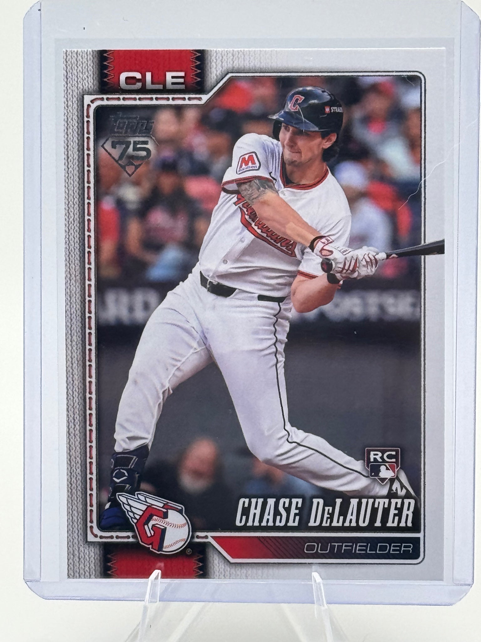 2026 Topps Chase DeLauter #458 Cleveland Guardians Near Mint or Better