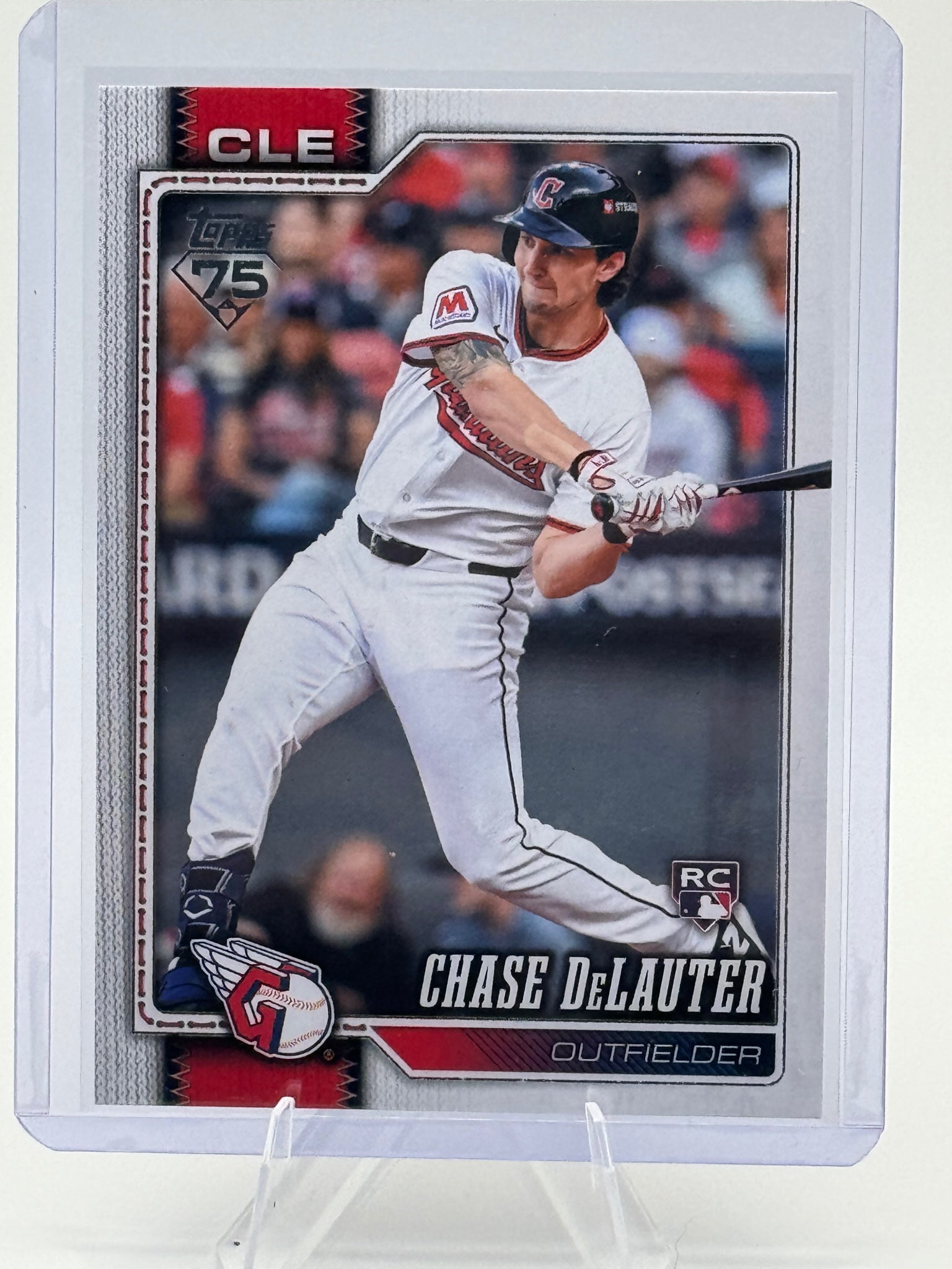 2026 Topps Chase DeLauter #458 Cleveland Guardians Near Mint or Better