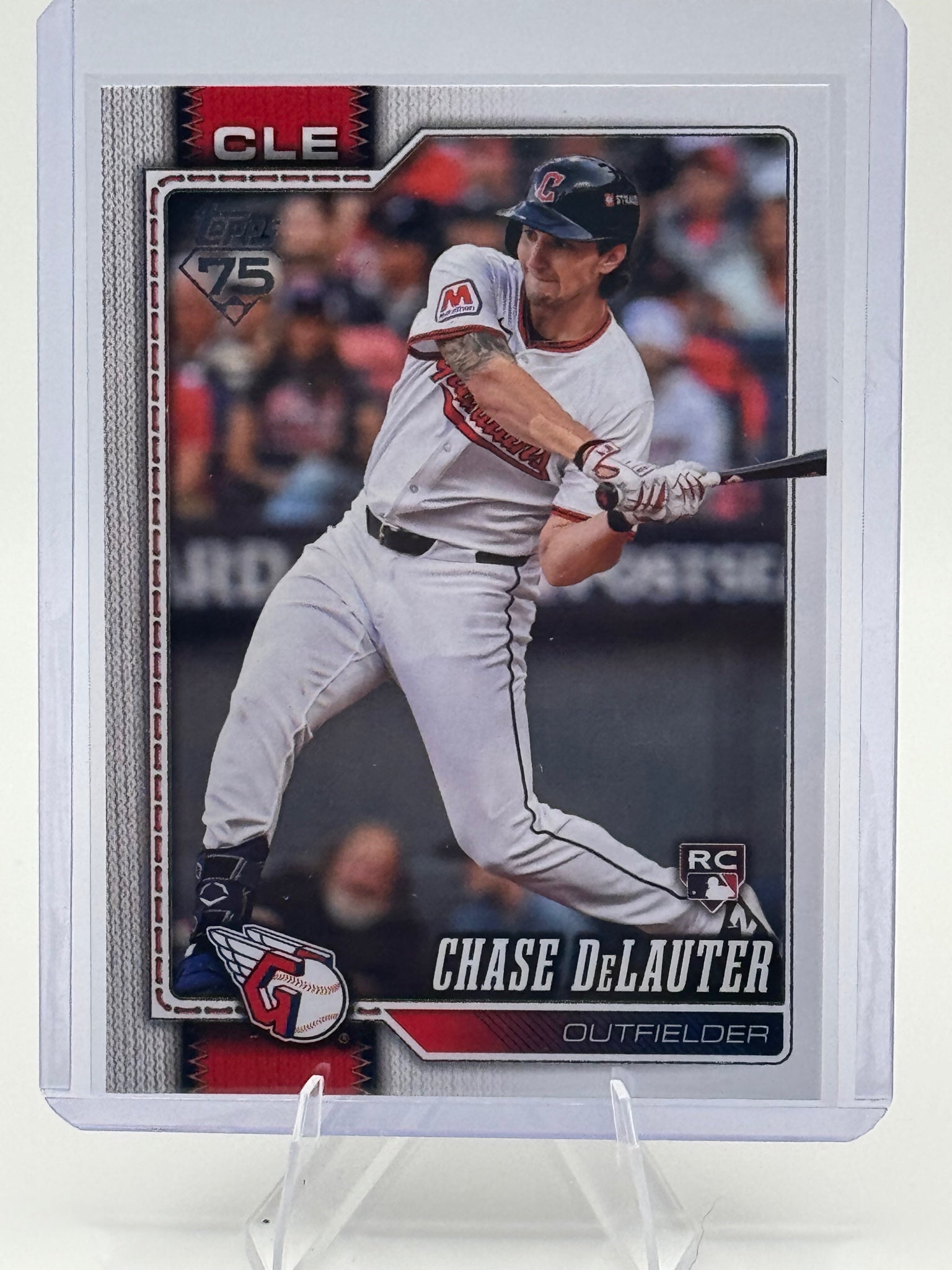 2026 Topps Chase DeLauter #458 Cleveland Guardians Near Mint or Better