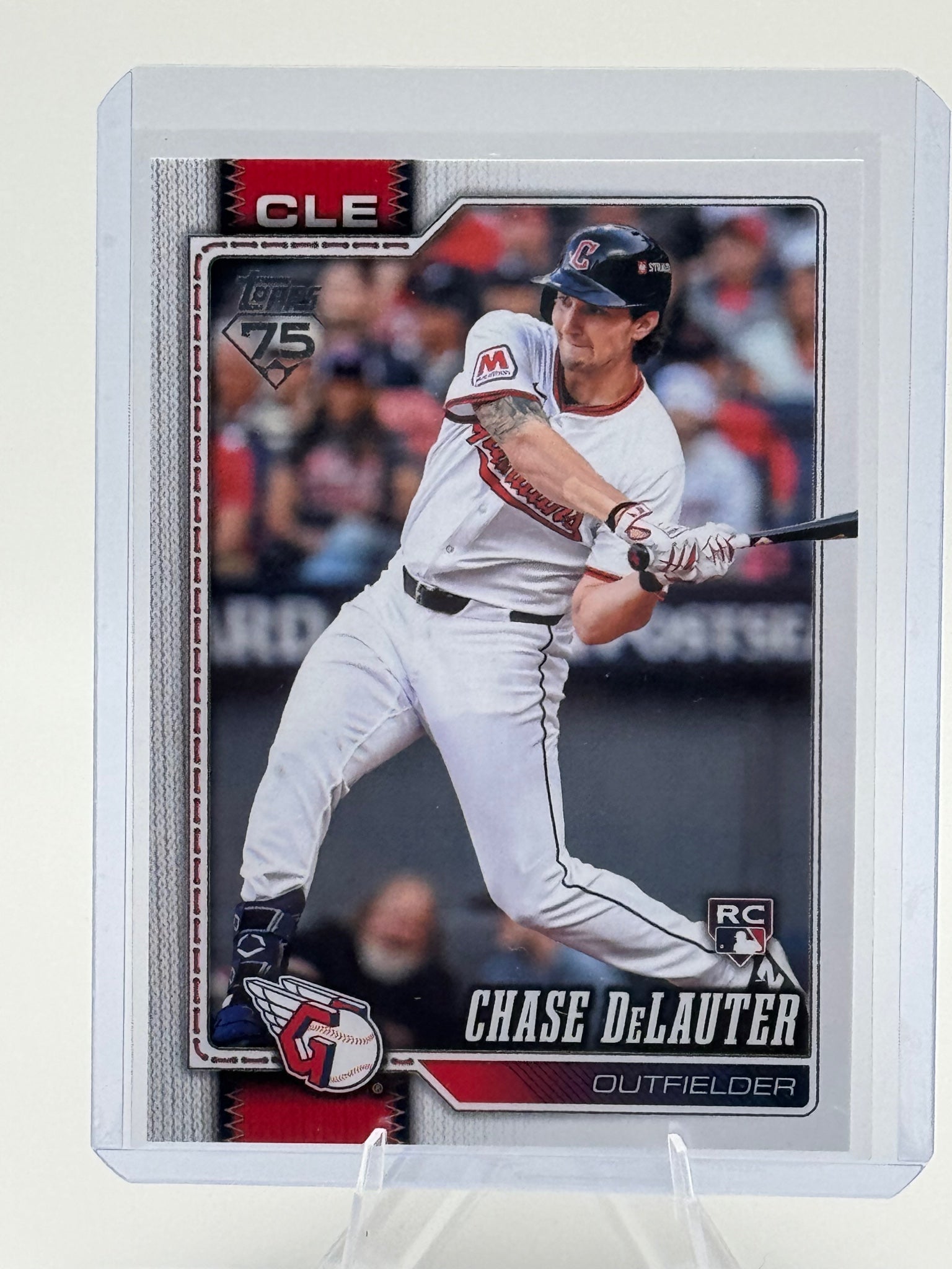 2026 Topps Chase DeLauter #458 Cleveland Guardians Near Mint or Better