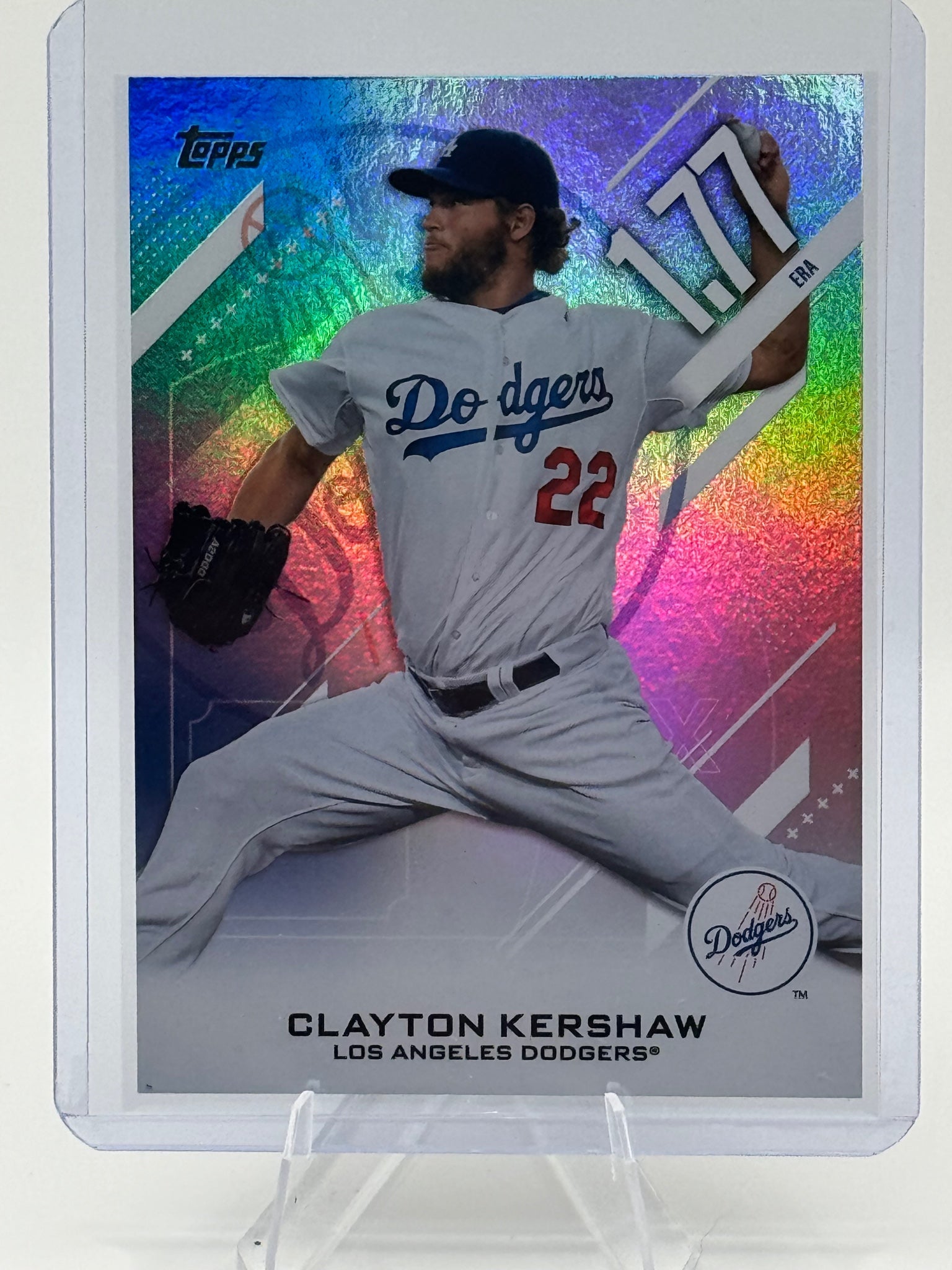 2026 Topps Clayton Kershaw #CN-23 Crooked Numbers Los Angeles Dodgers Near Mint