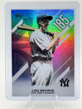 2026 Topps Lou Gehrig #CN-7 Crooked Numbers New York Yankees Near Mint