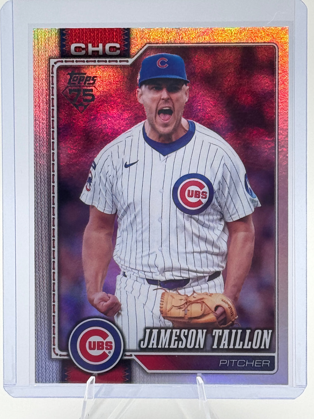 2026 Topps Jameson Taillon #537 Rainbow Foil Chicago Cubs Near Mint or Better