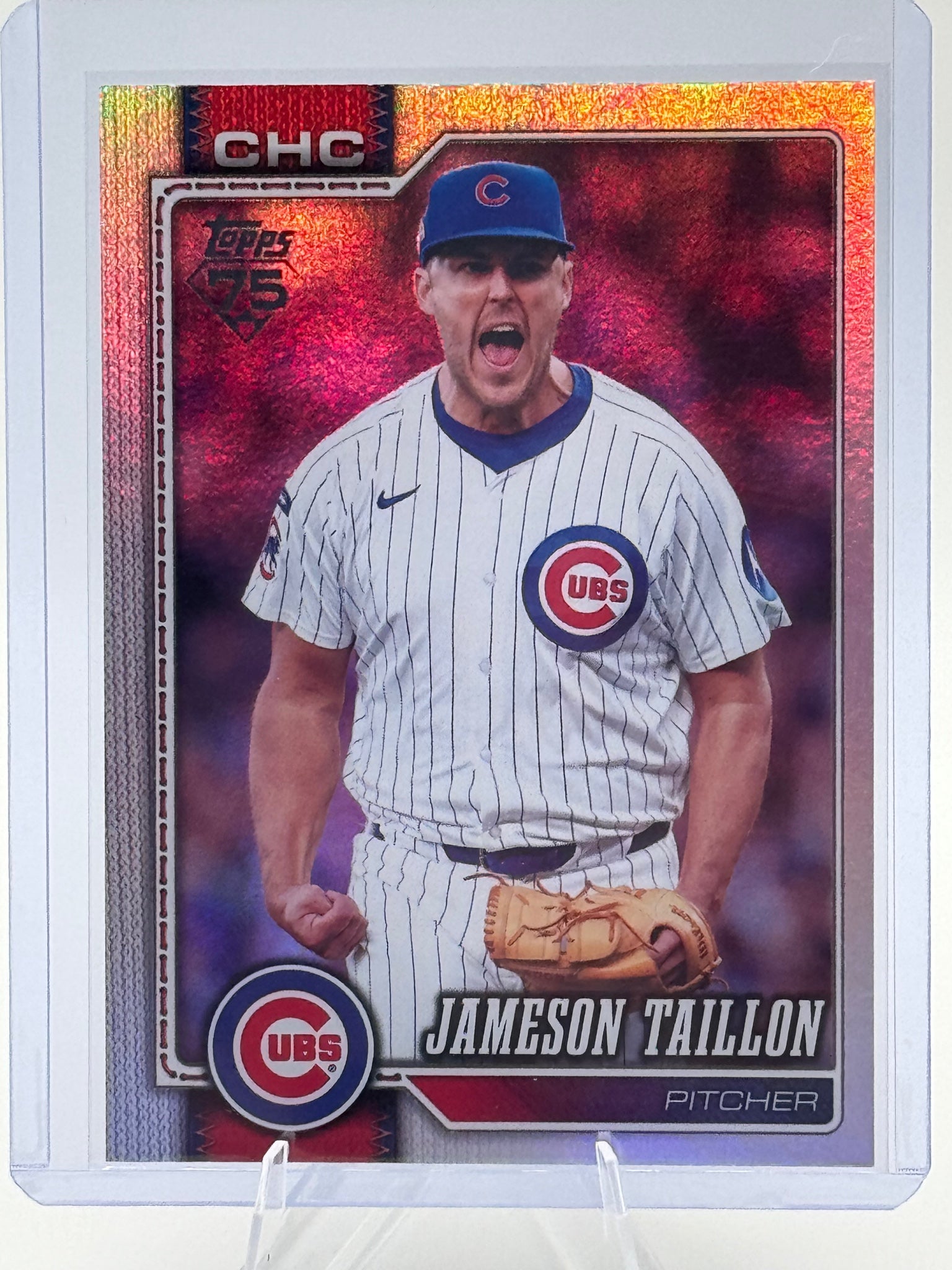 2026 Topps Jameson Taillon #537 Rainbow Foil Chicago Cubs Near Mint or Better