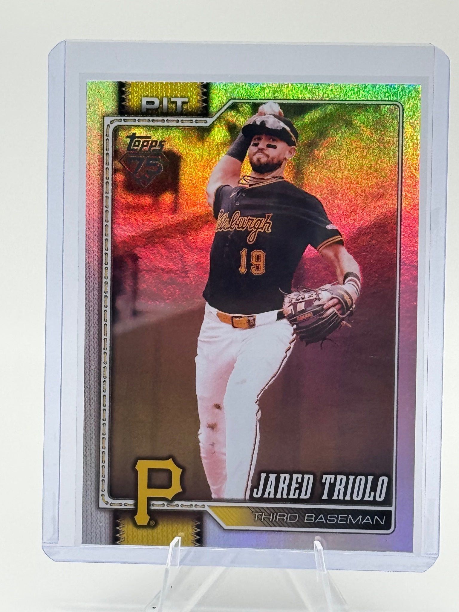 2026 Topps Jared Triolo #528 Rainbow Foil Pittsburgh Pirates Near Mint or Better