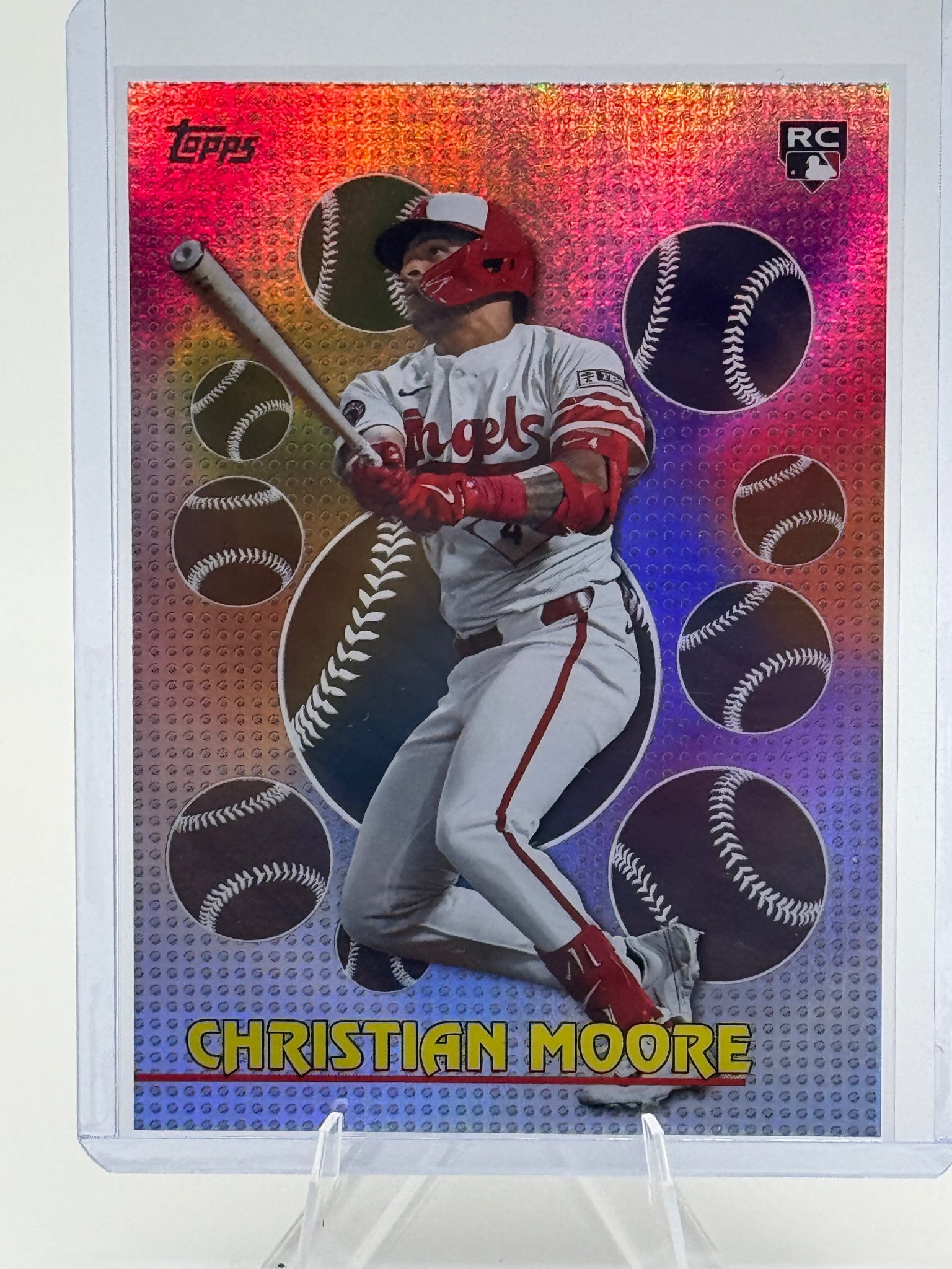 2026 Topps Christian Moore #TOG-21 Titans of the Game Los Angeles Angels NM