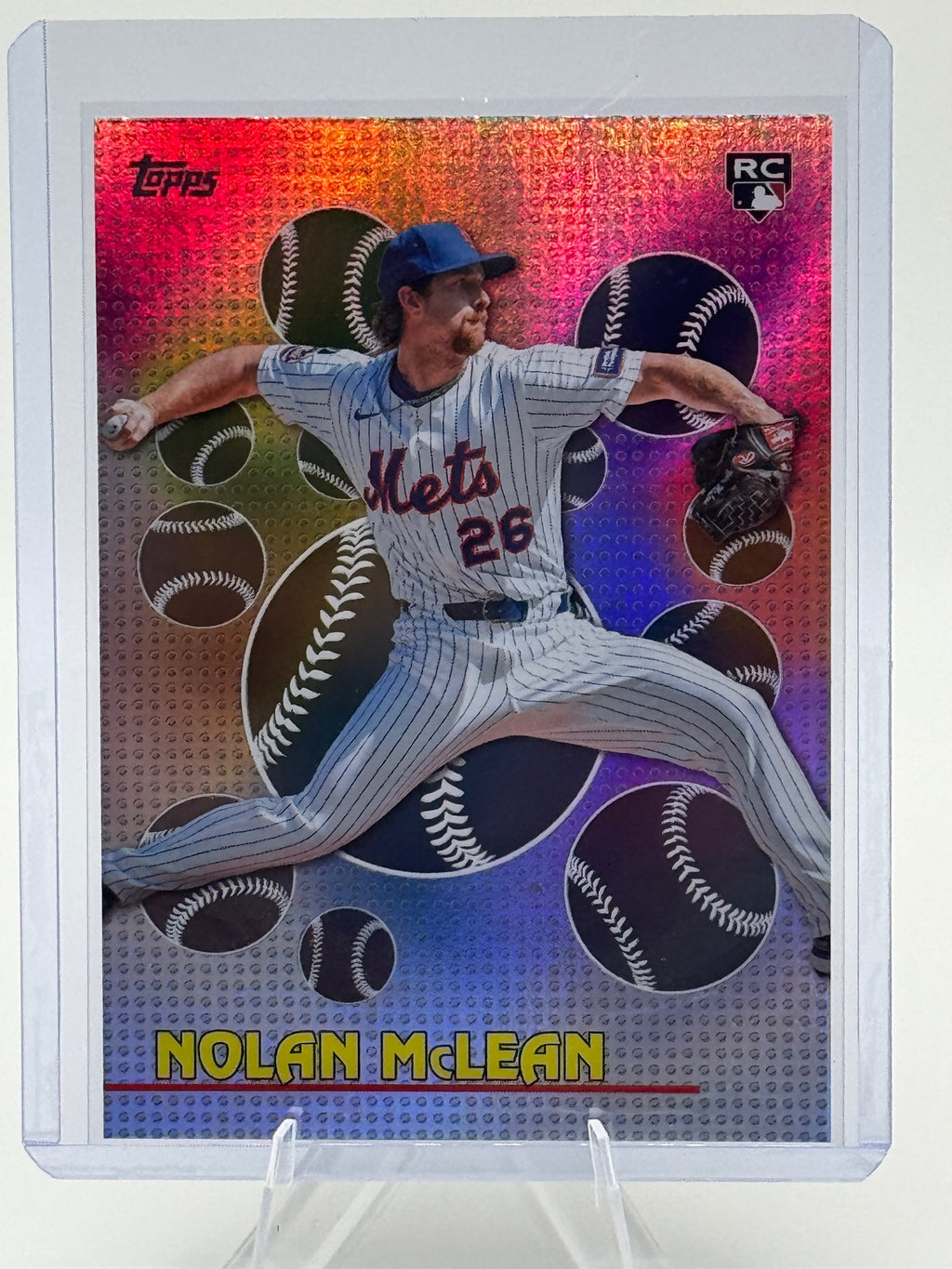 2026 Topps Nolan McLean #TOG-33 Titans of the Game New York Mets NM