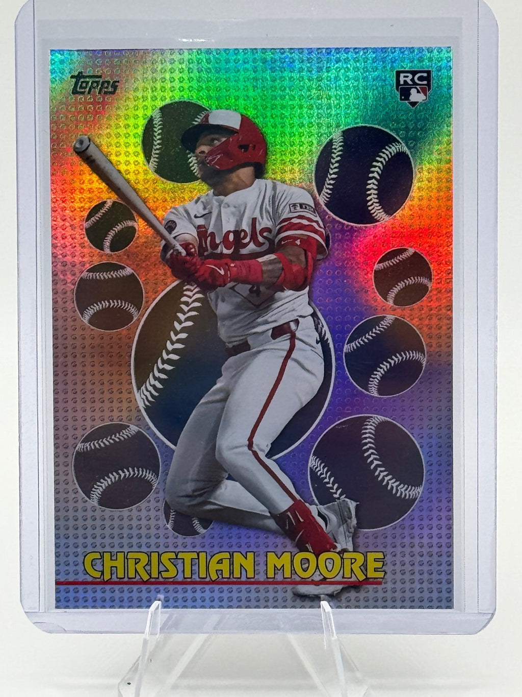 2026 Topps Christian Moore #TOG-21 Titans of the Game Los Angeles Angels NM