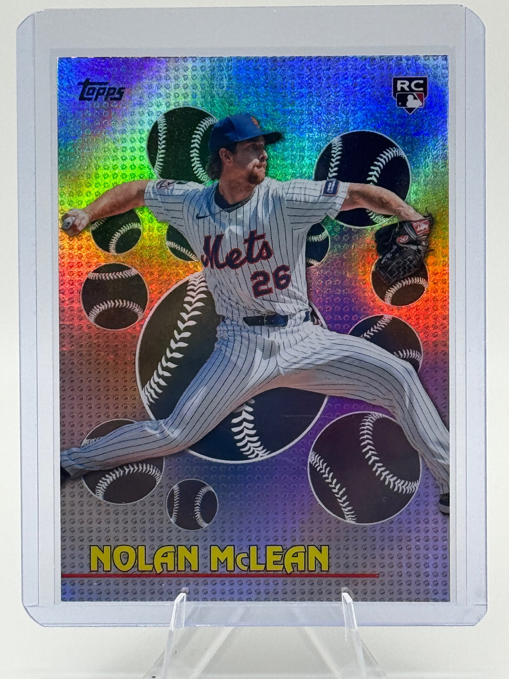 2026 Topps Nolan McLean #TOG-33 Titans of the Game New York Mets Near Mint