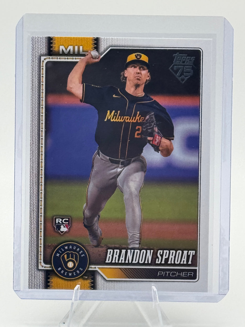 2026 Topps Brandon Sproat #534 Milwaukee Brewers Near Mint or Better