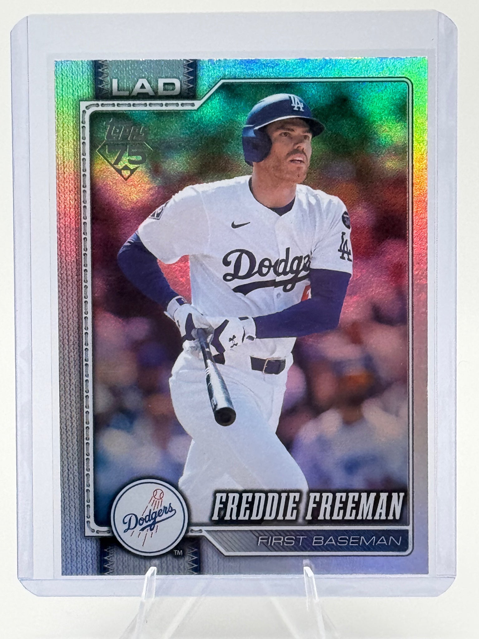 2026 Topps Freddie Freeman #700 Rainbow Foil Los Angeles Dodgers Near Mint