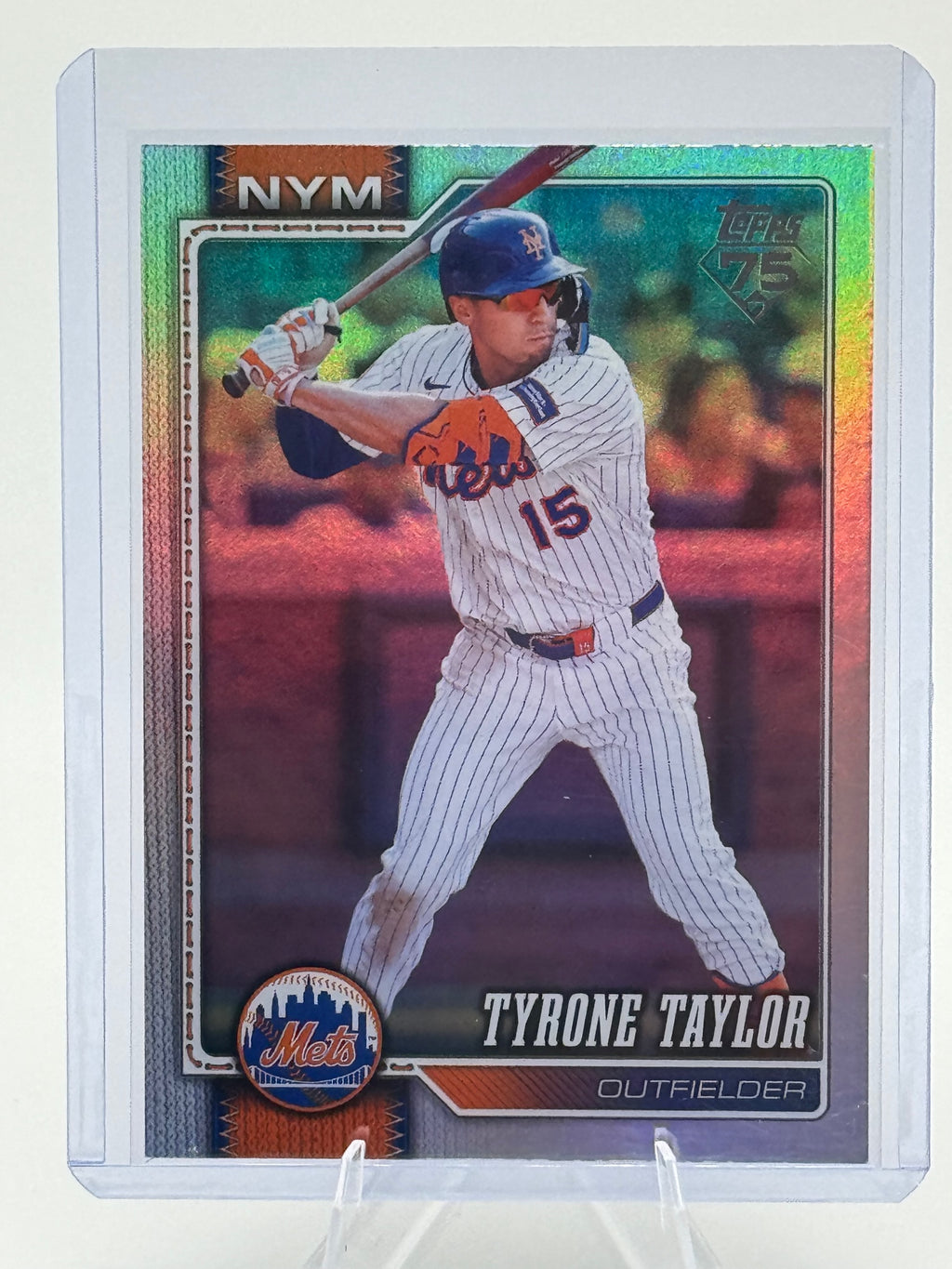 2026 Topps Tyrone Taylor #481 Rainbow Foil New York Mets Near Mint or Better