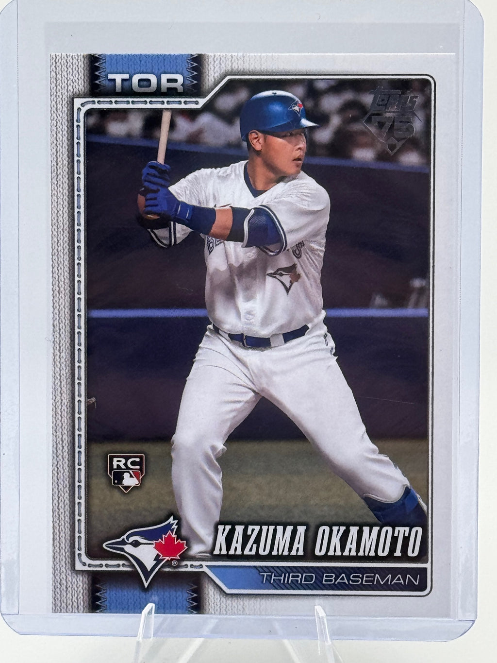 2026 Topps Kazuma Okamoto #443 Toronto Blue Jays NM