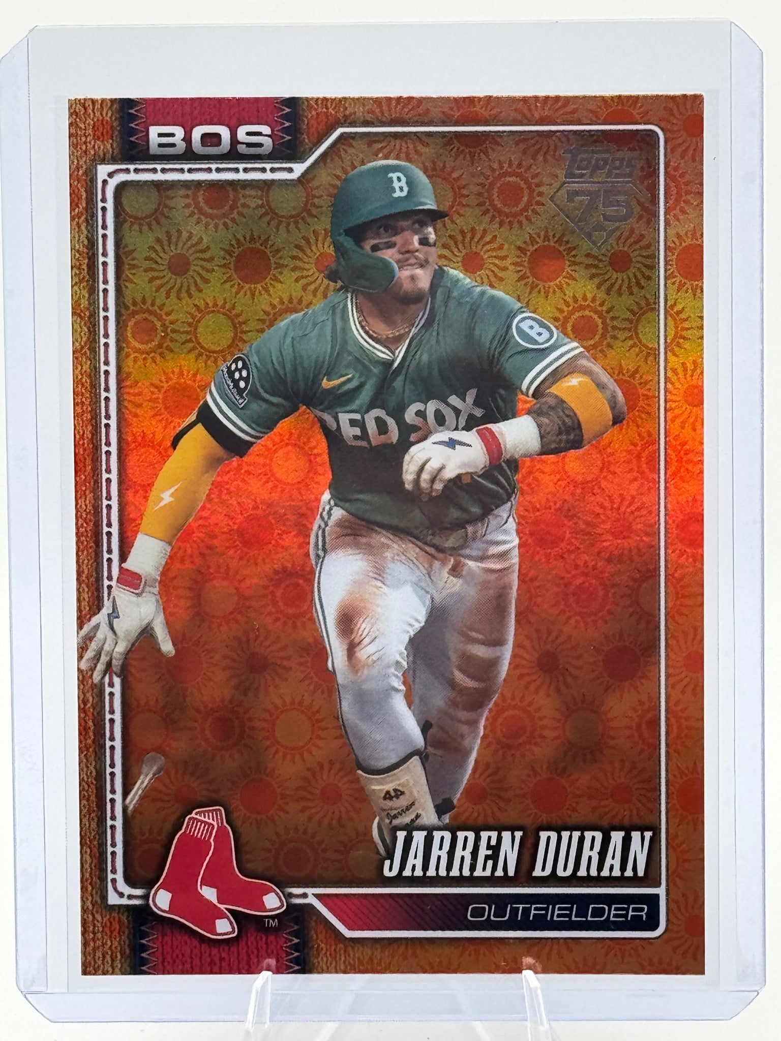 2026 Topps Jarren Duran #560 Holiday Boston Red Sox Near Mint or Better