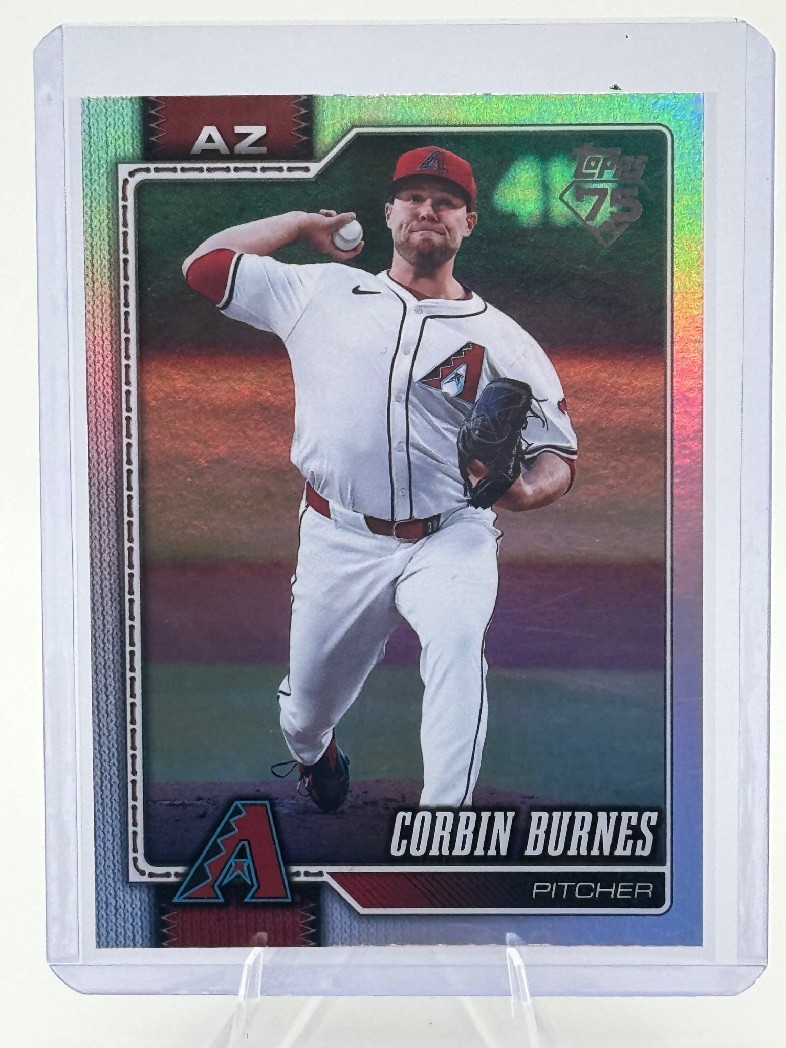 2026 Topps Corbin Burnes #630 Rainbow Foil Diamondbacks Near Mint