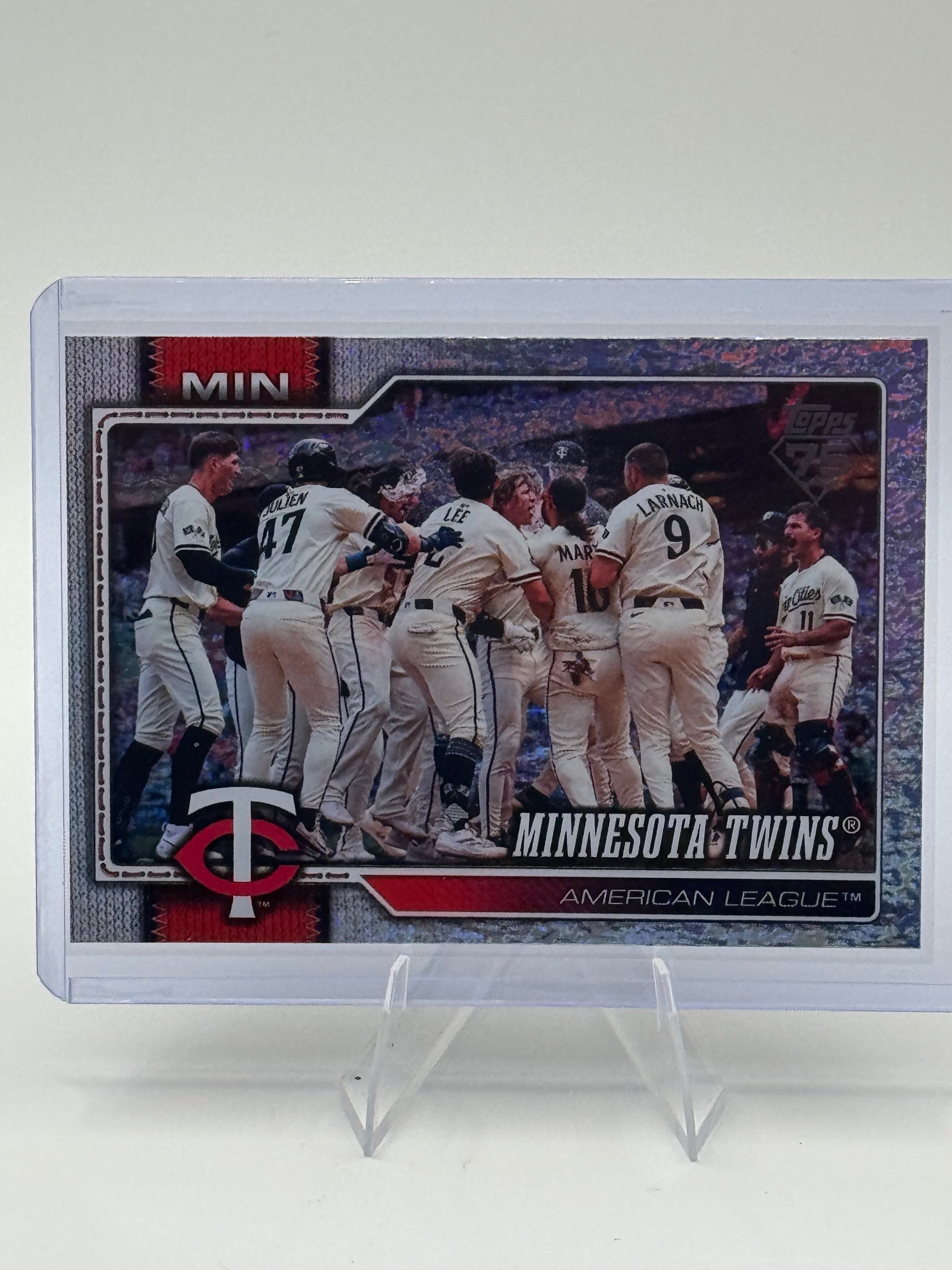 2026 Topps Minnesota Twins #491 Holo Foil Minnesota Twins Near Mint or Better