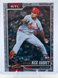 2026 Topps Nick Raquet #385 Silver Crackle Foil St. Louis Cardinals Near Mint