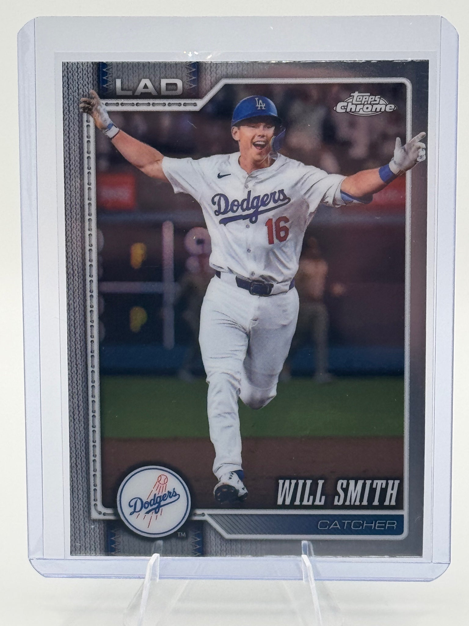 2026 Topps Chrome Will Smith #240 Los Angeles Dodgers Near Mint or Better