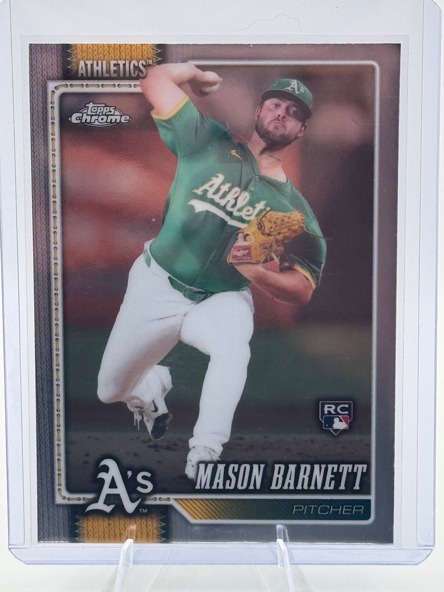 2026 Topps Chrome Mason Barnett #22 Athletics Near Mint or Better