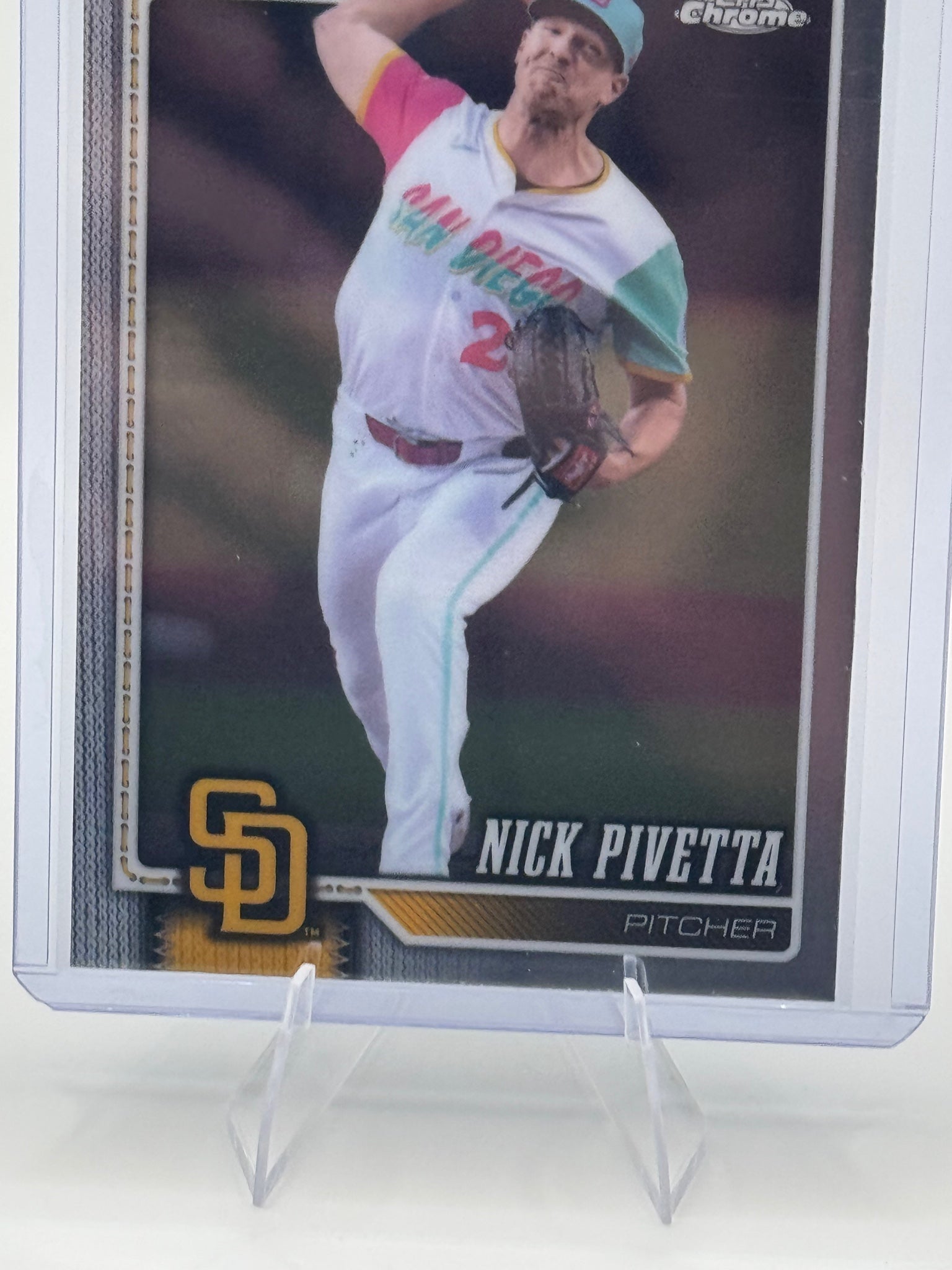 2026 Topps Chrome Nick Pivetta #96 San Diego Padres Near Mint or Better