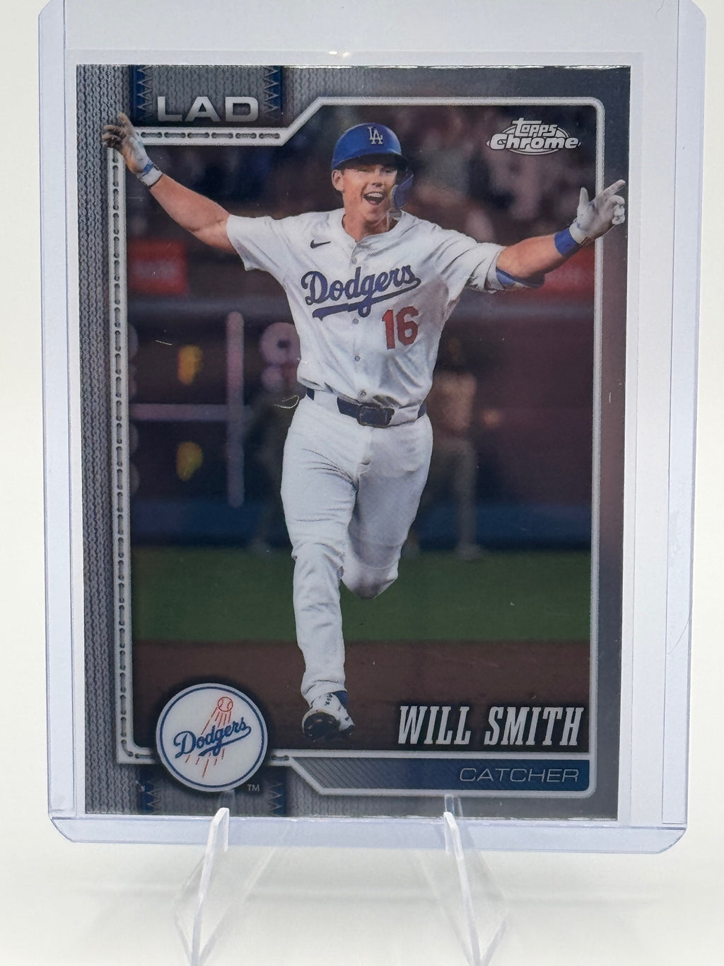2026 Topps Chrome Will Smith #240 Los Angeles Dodgers Near Mint or Better