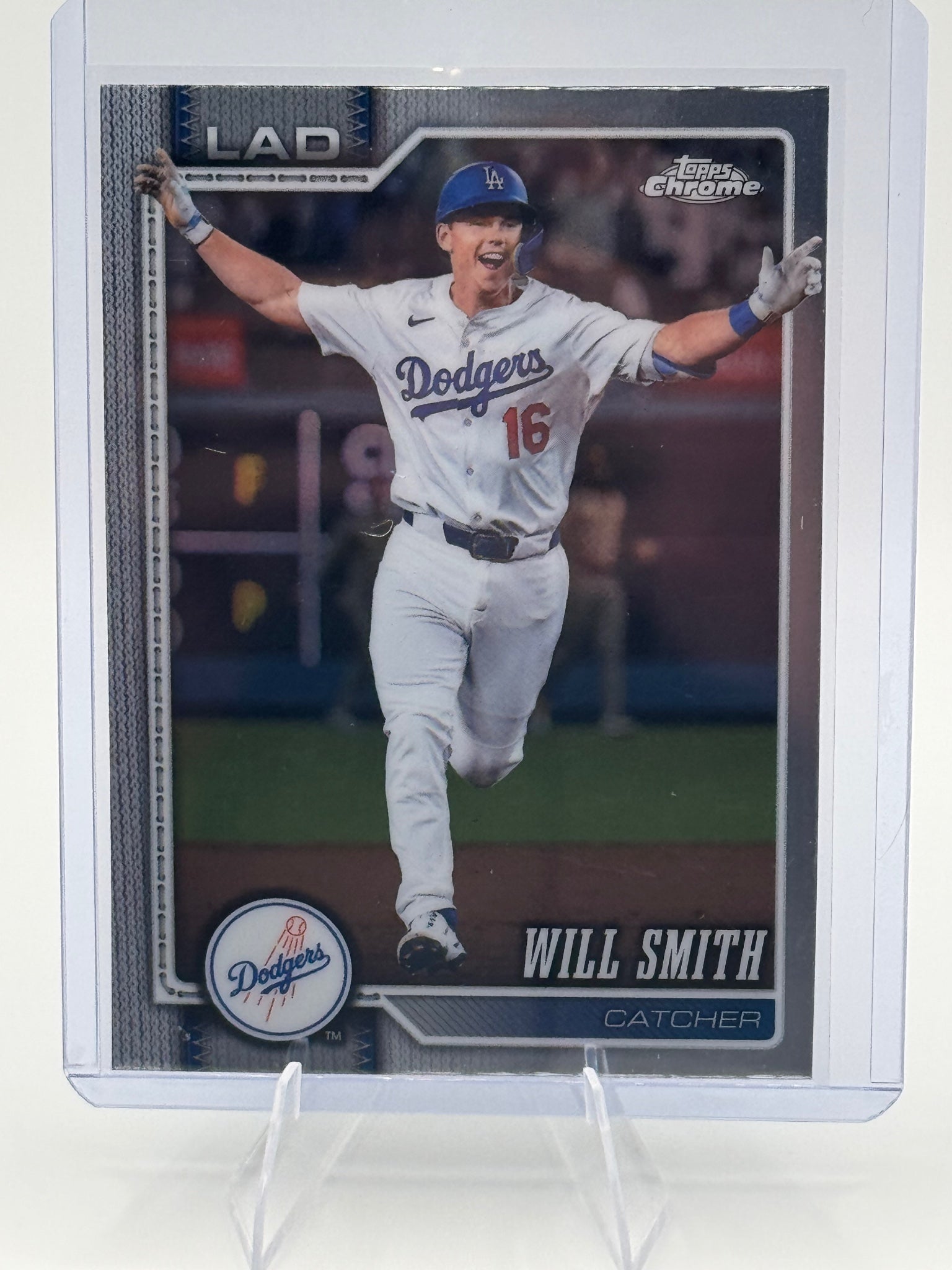 2026 Topps Chrome Will Smith #240 Los Angeles Dodgers Near Mint or Better