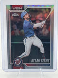 2026 Topps Chrome Dylan Crews #54 Refractors Washington Nationals NM