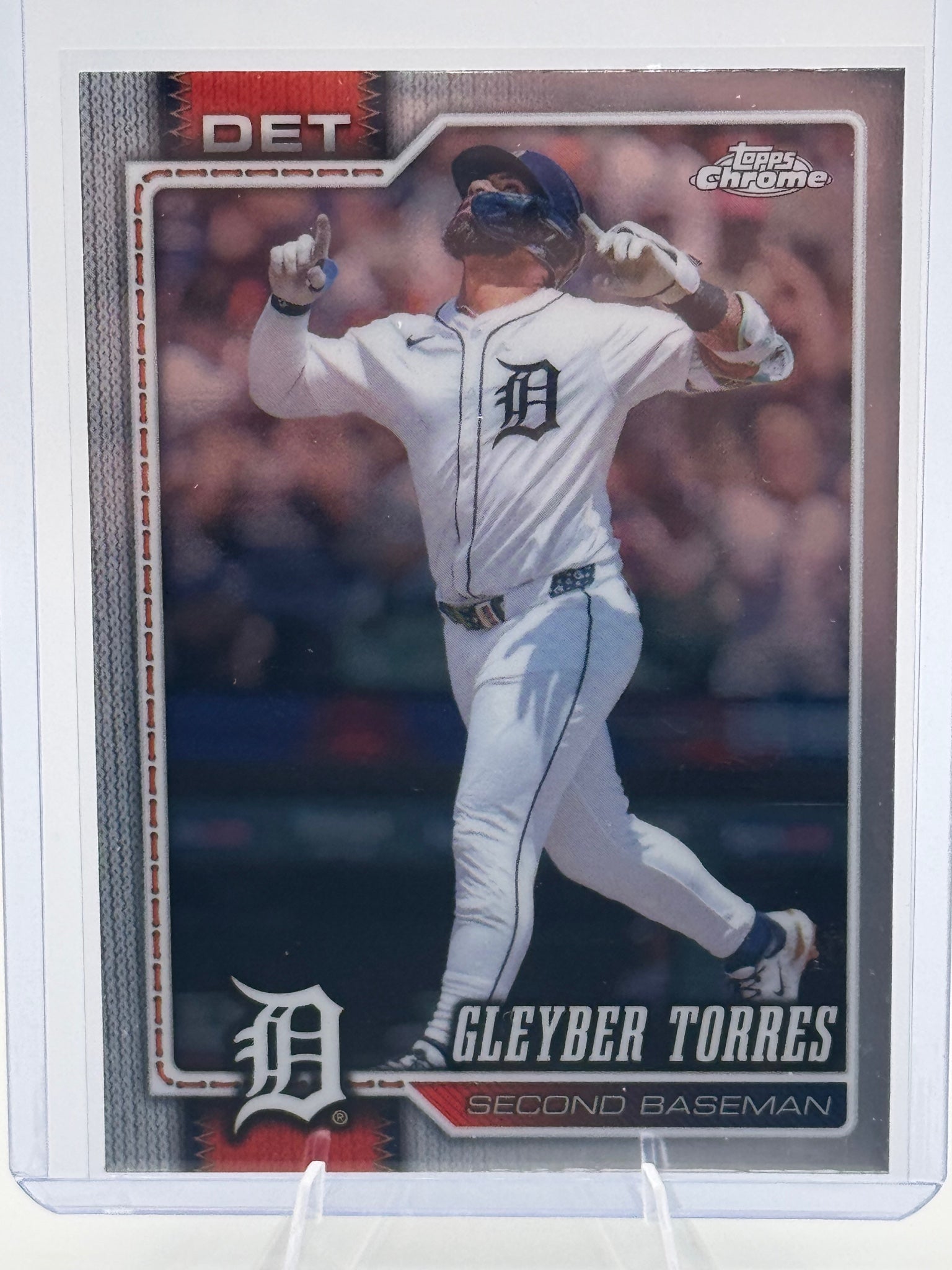 2026 Topps Chrome Gleyber Torres #35 Detroit Tigers Near Mint or Better