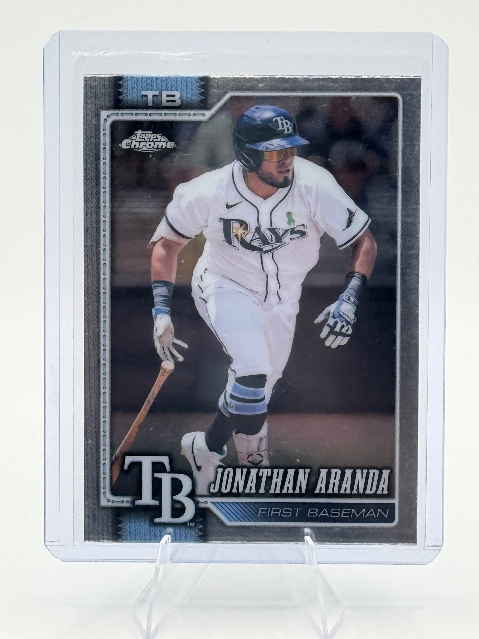 2026 Topps Chrome Jonathan Aranda #174 Tampa Bay Rays Near Mint or Better