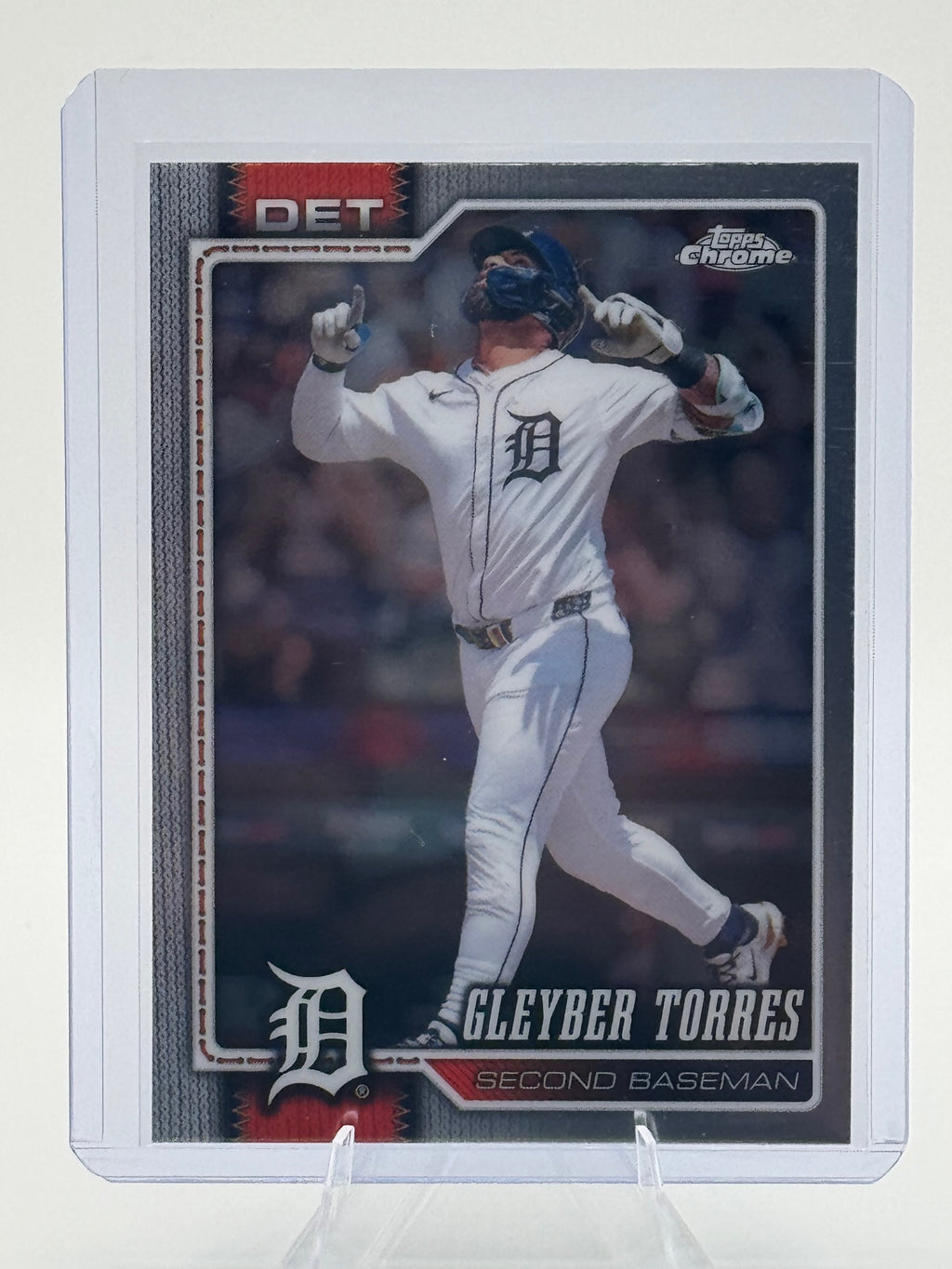 2026 Topps Chrome Gleyber Torres #35 Detroit Tigers Near Mint or Better