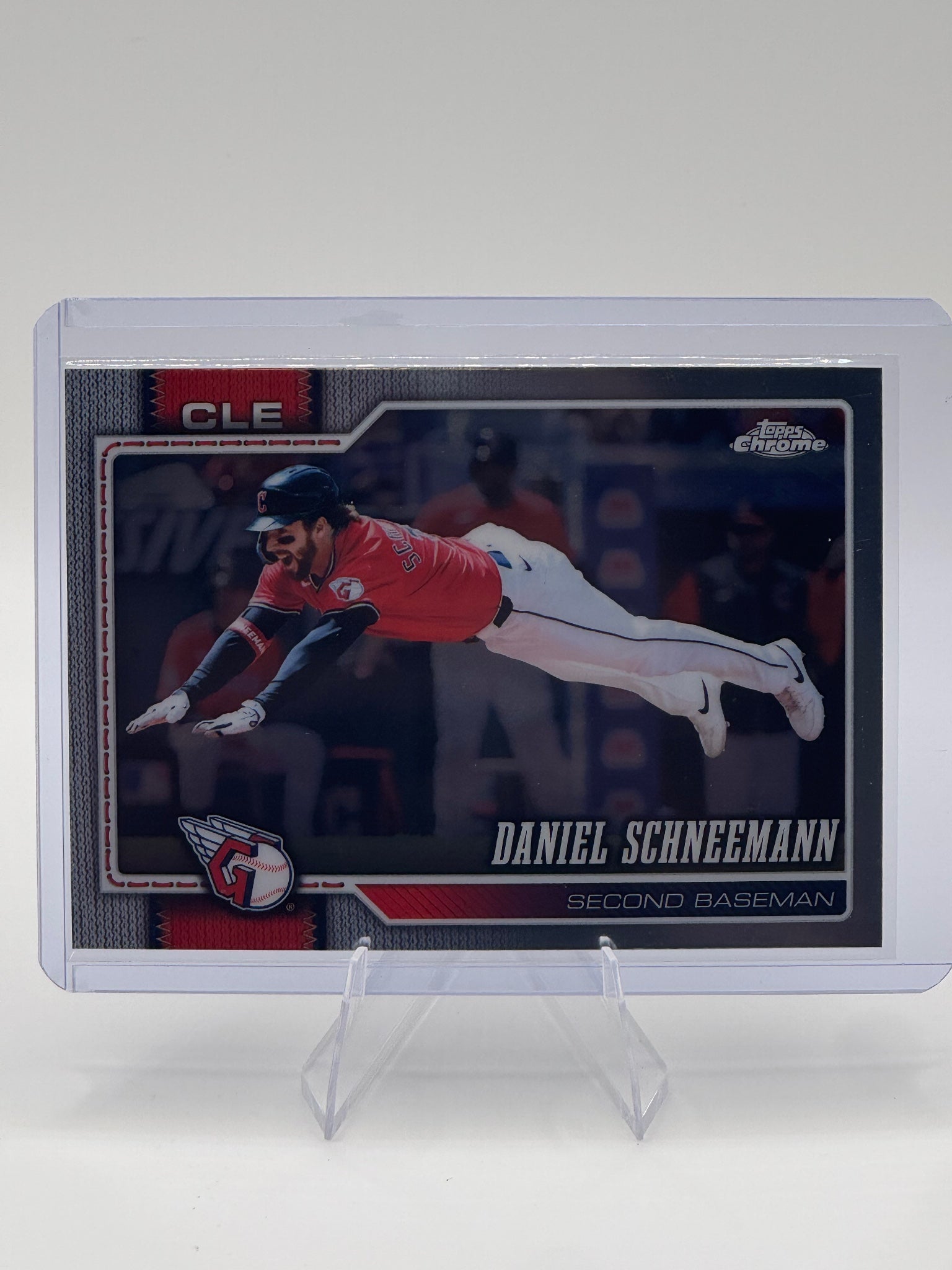 2026 Topps Chrome Daniel Schneemann #272 Cleveland Guardians Near Mint or Better