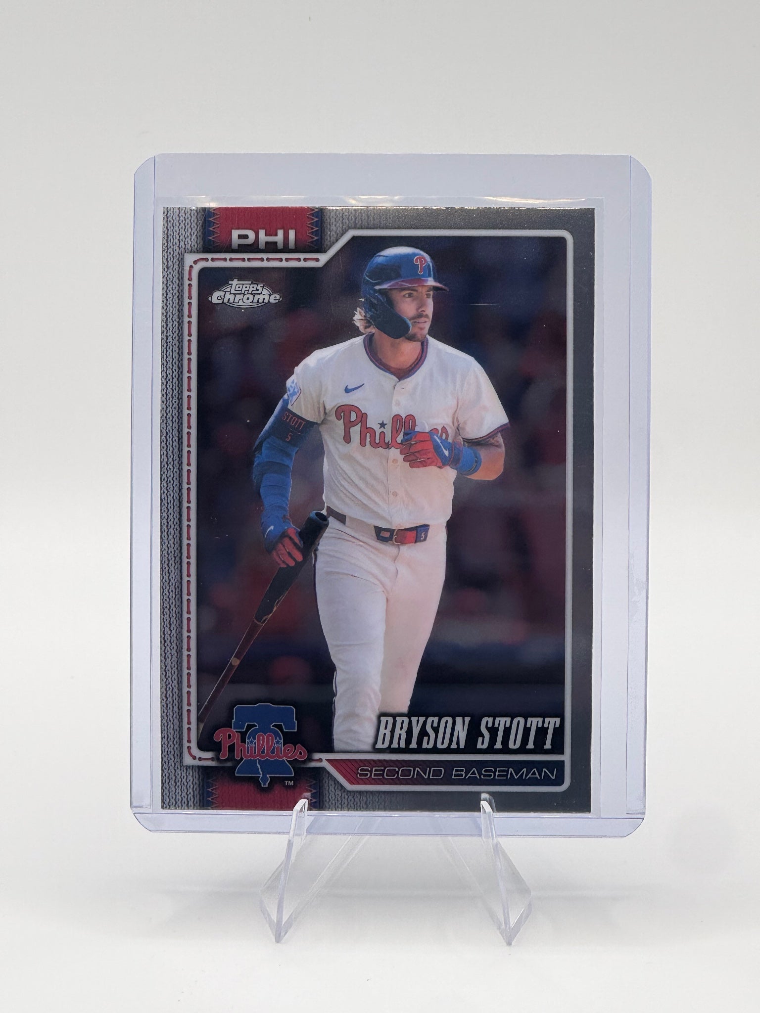 2026 Topps Chrome Bryson Stott #248 Philadelphia Phillies Near Mint or Better