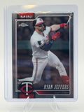 2026 Topps Chrome Ryan Jeffers #234 Minnesota Twins Near Mint or Better