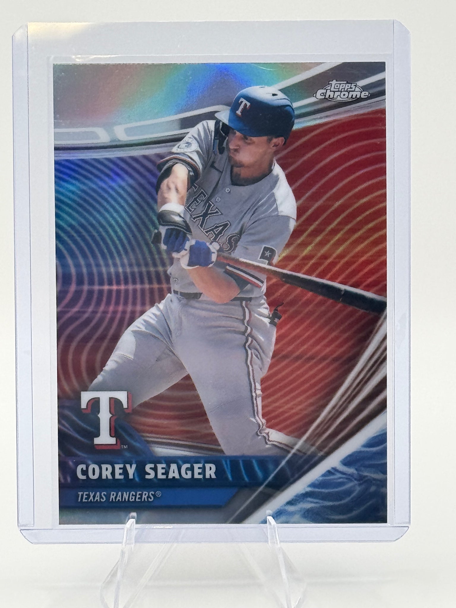 2026 Topps Chrome Corey Seager #RVA-22 Chrome Rivals Rangers NM