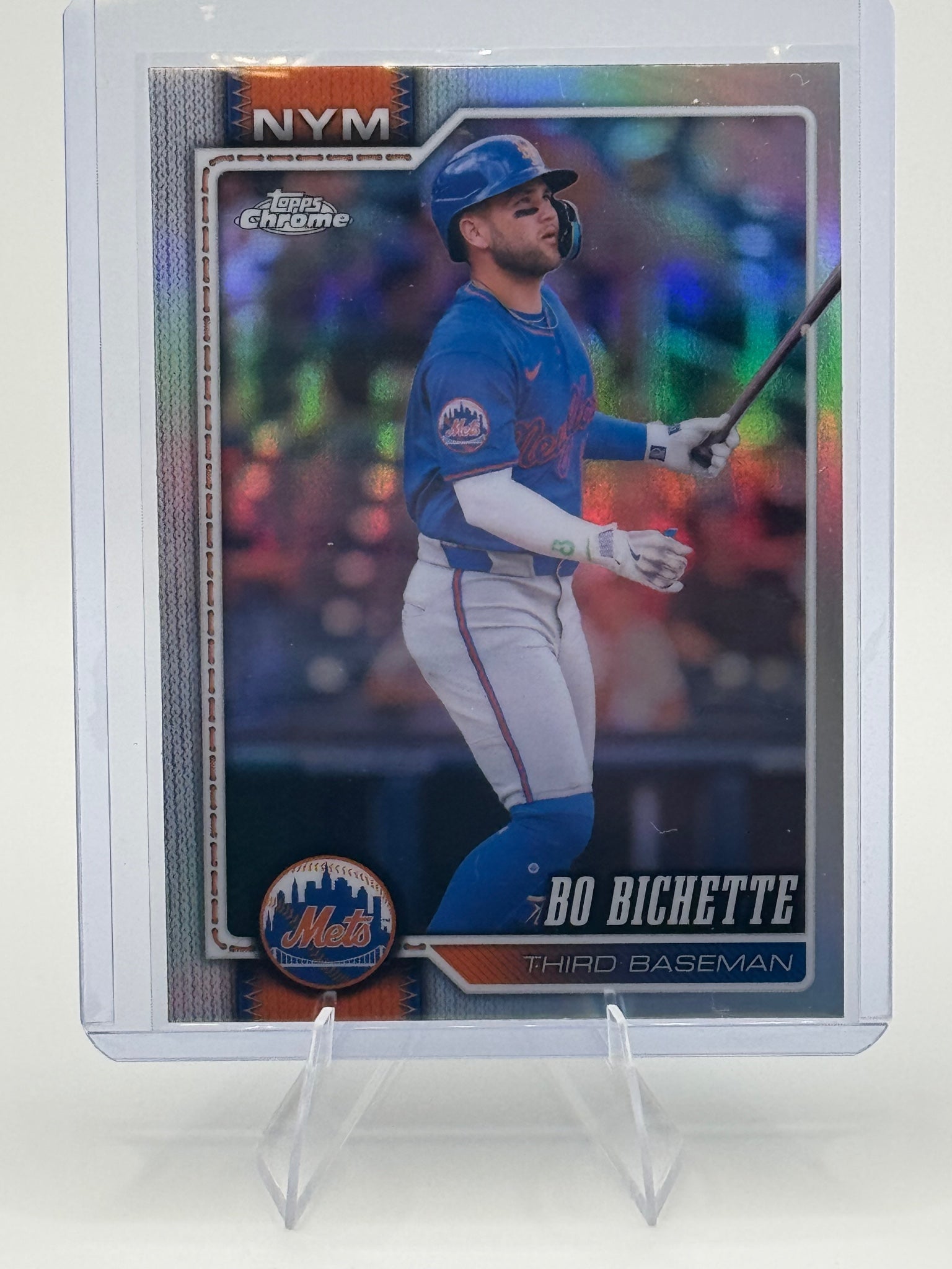 2026 Topps Chrome Bo Bichette #109 Refractors New York Mets Near Mint or Better