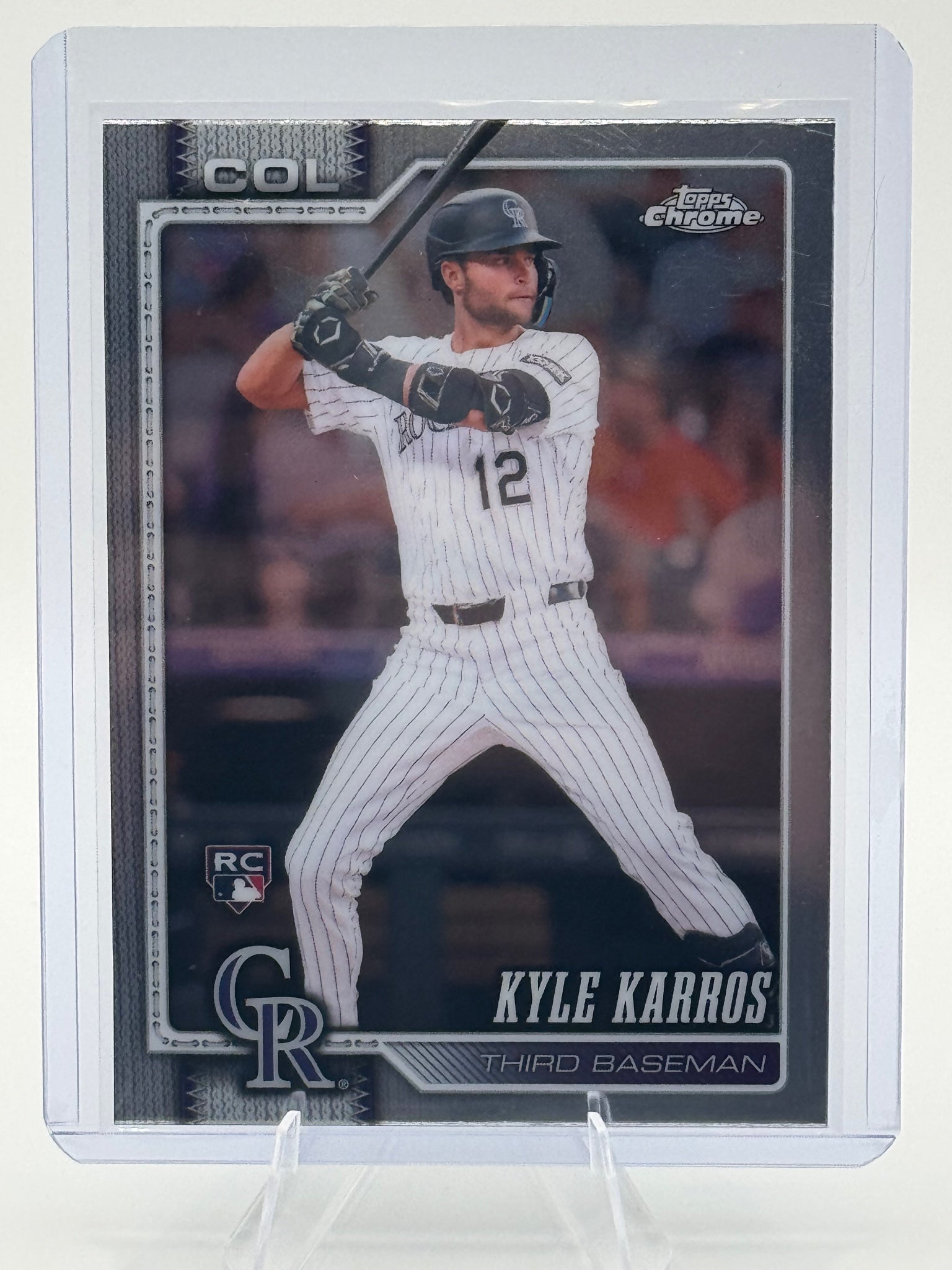 2026 Topps Chrome Kyle Karros #13 Colorado Rockies Near Mint or Better